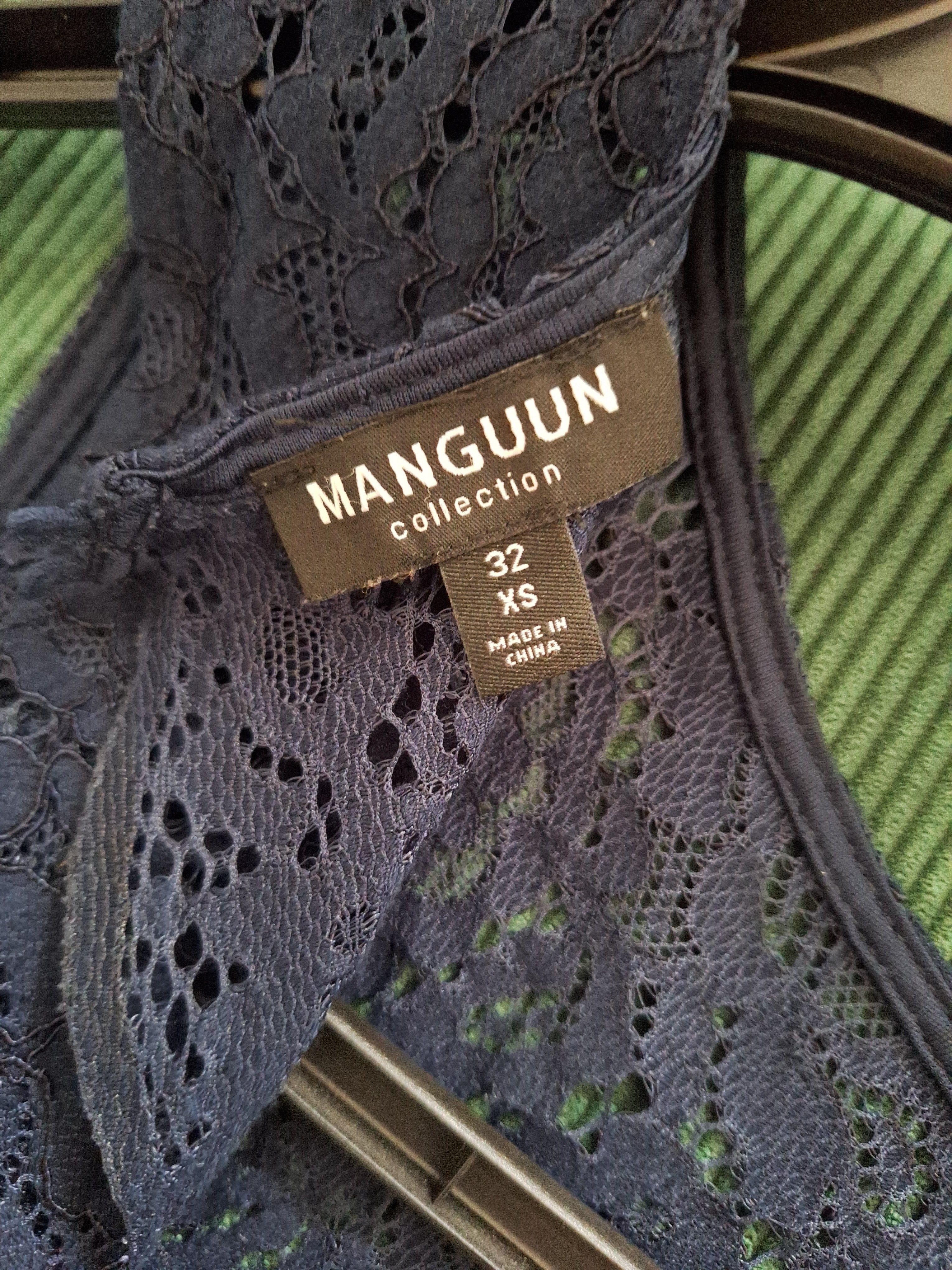 Manguun Collection Cocktail Dress – Navy, XS (32), Very Good Condition
