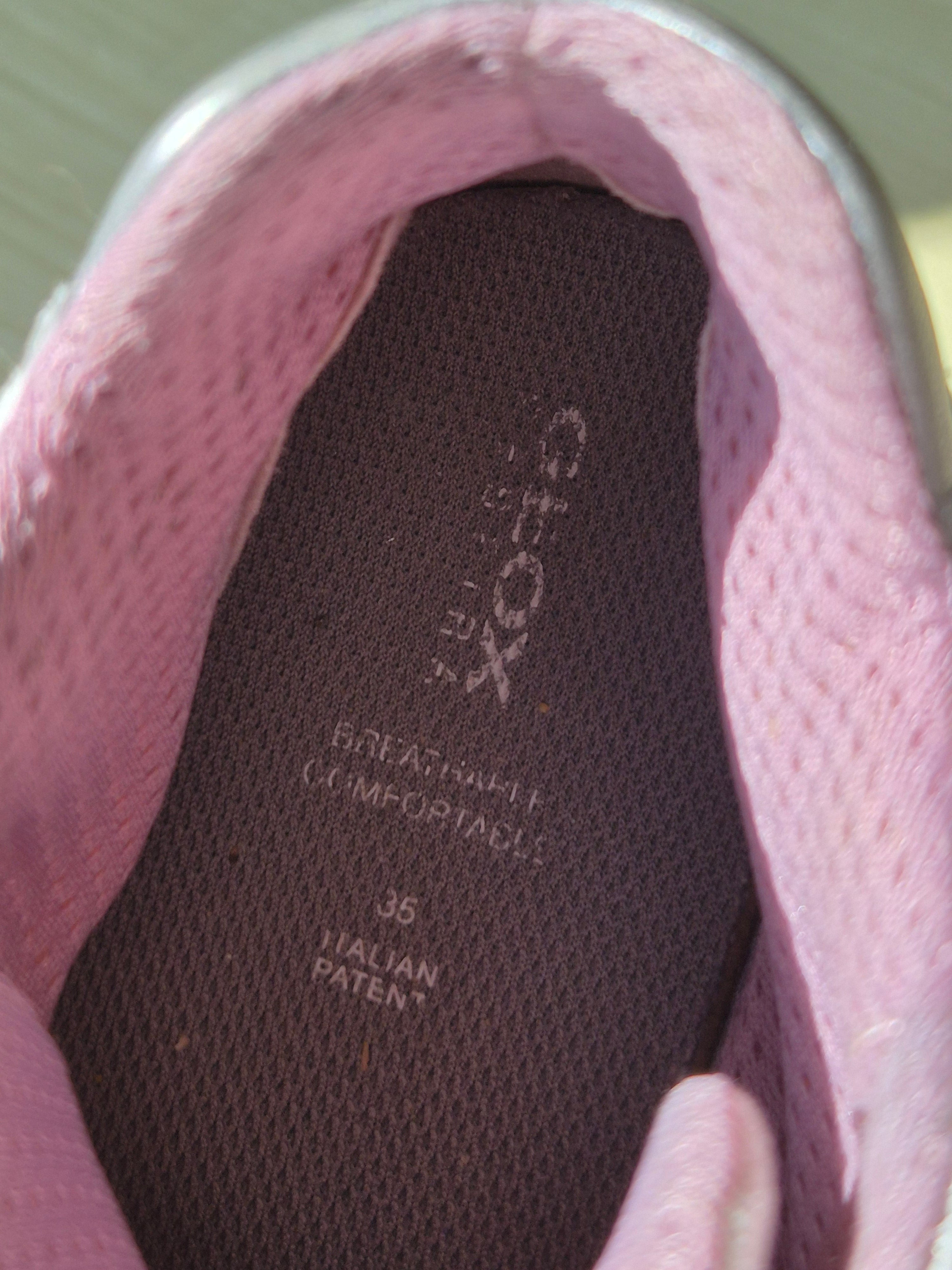 Geox J Kalispera Love Mädchen High-Top Sneaker 35 EU Weiß/Pink – Zustand: Mangelhaft