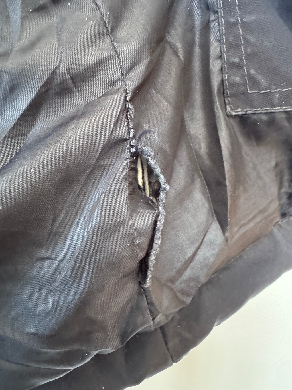 Zara Man Puffer Parka, Gr. M, Schwarz – warmer Wintermantel, gebraucht