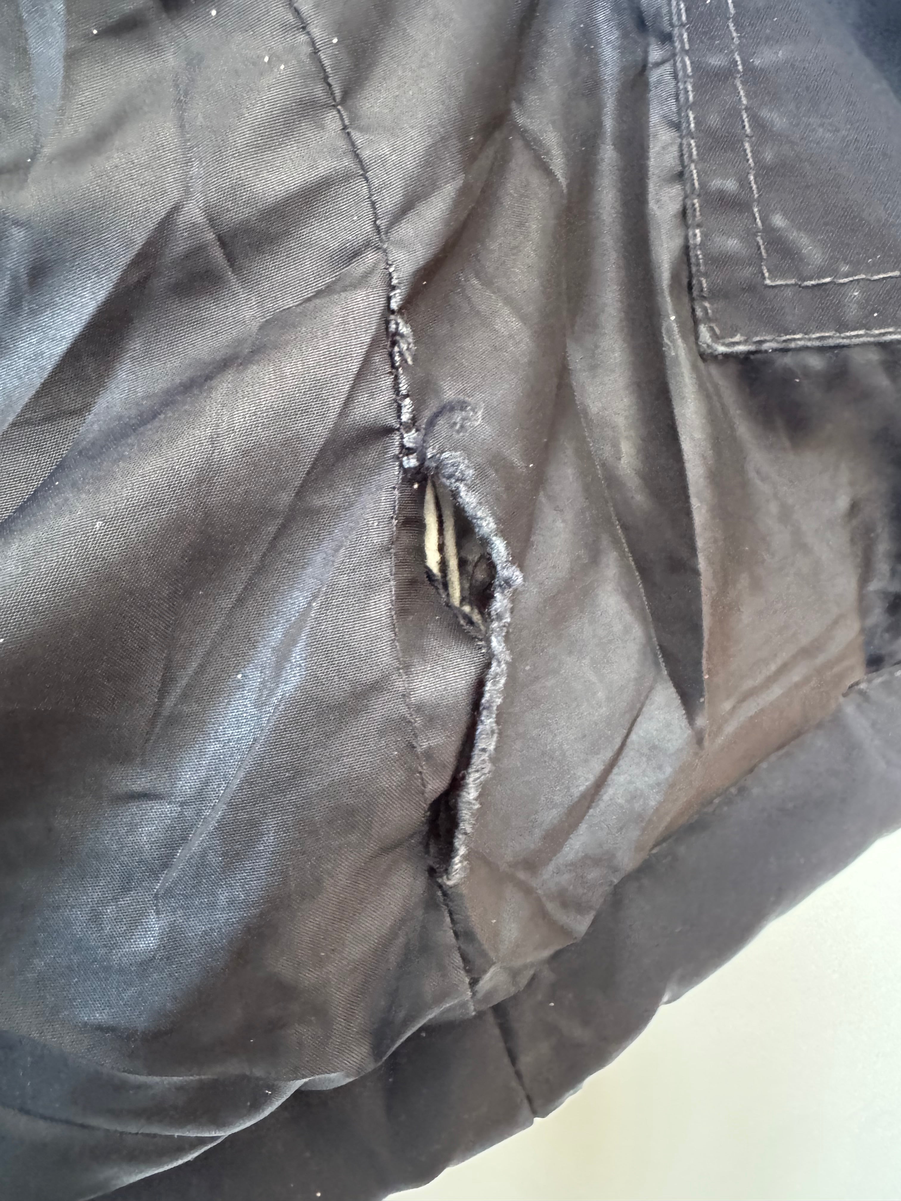 Zara Man Puffer Parka, Gr. M, Schwarz – warmer Wintermantel, gebraucht