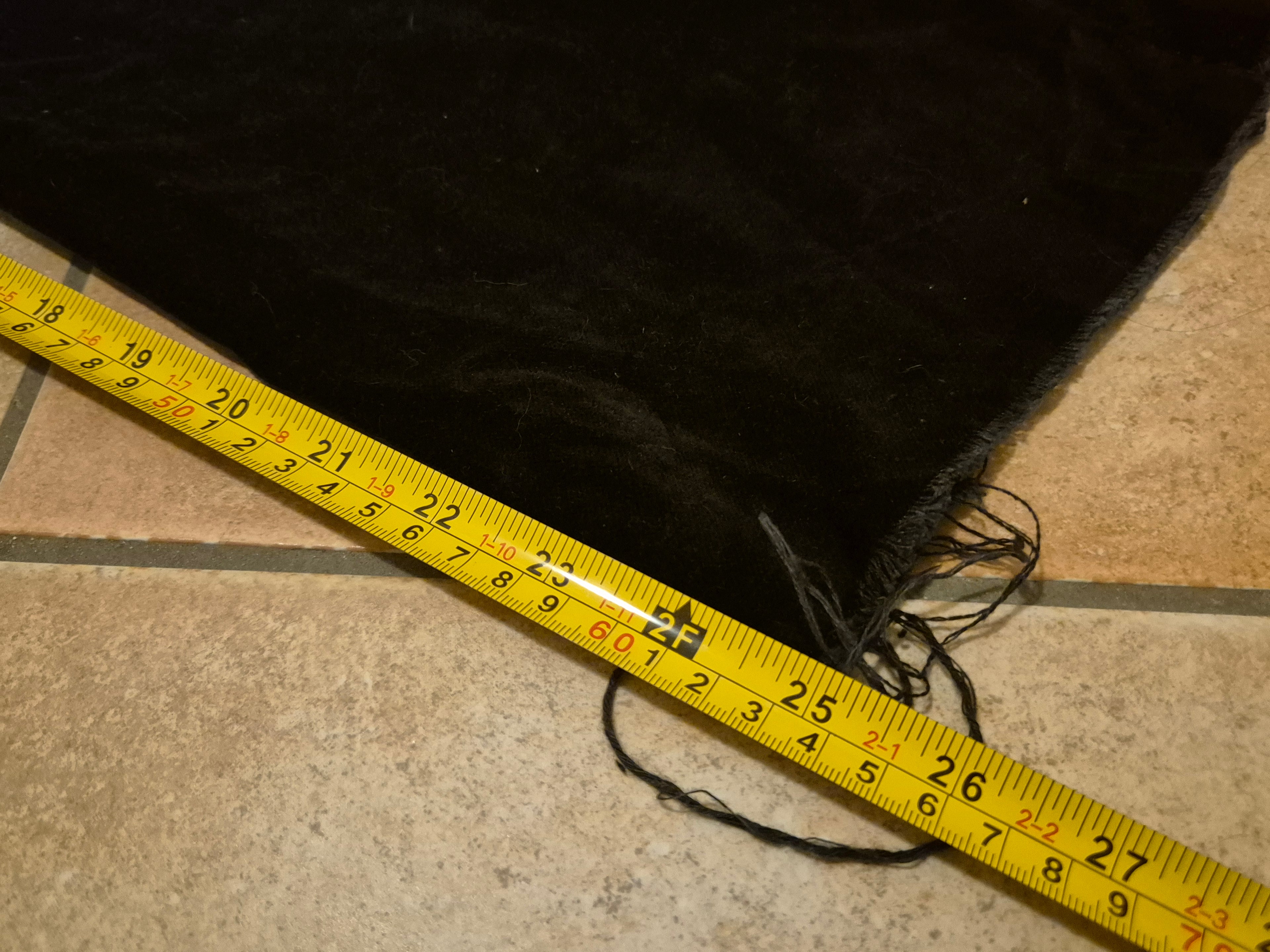 Unbranded Cordhose Wide-Leg | Schwarz | Größe M | Baumwolle | Guter Zustand