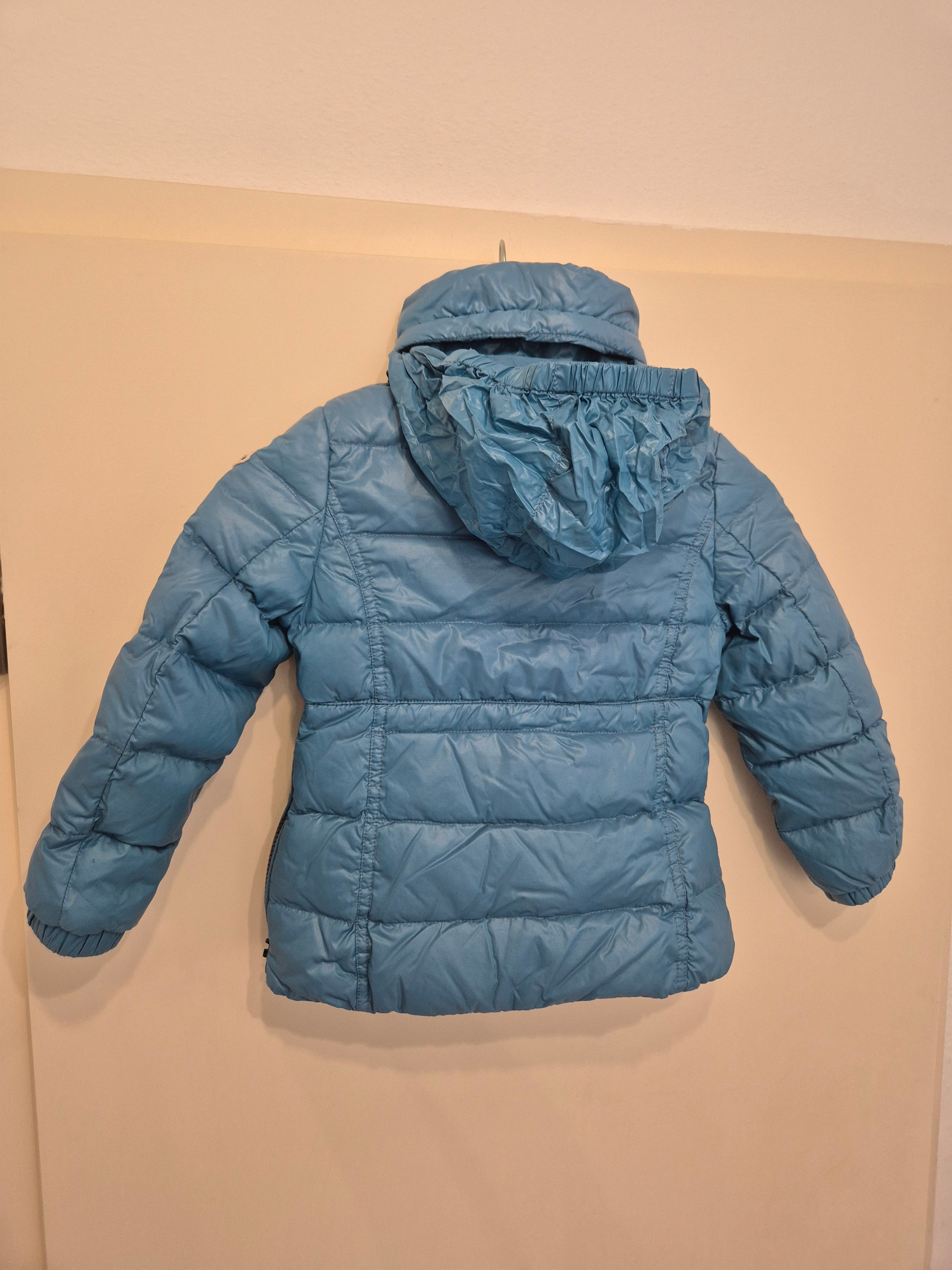 Moncler Enfant Daunenjacke 104 cm Blau, Guter Zustand