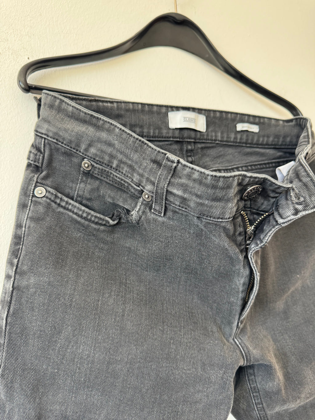 CLOSED Jeans W28 Dunkelgrau – guter Zustand