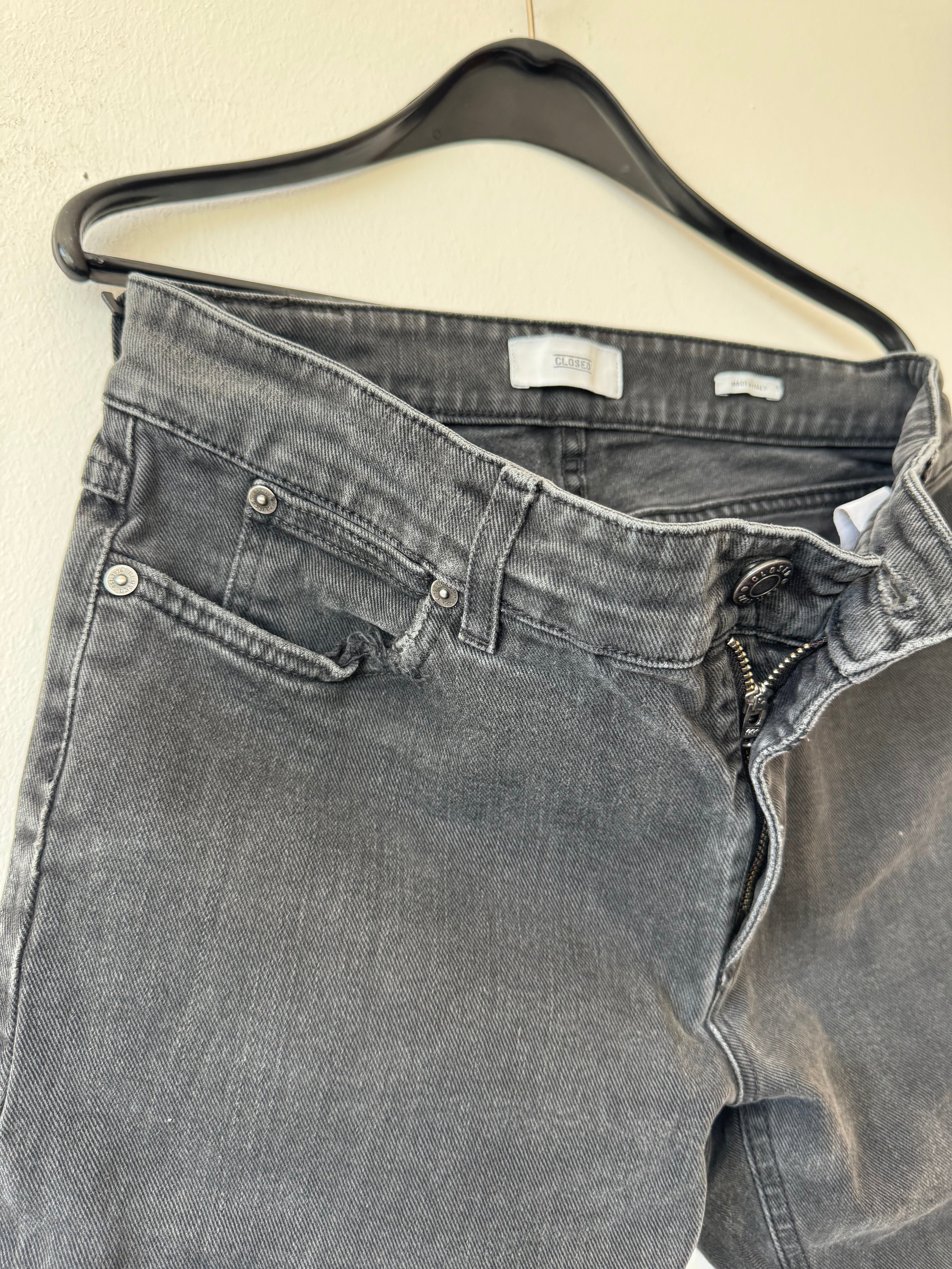 CLOSED Jeans W28 Dunkelgrau – guter Zustand