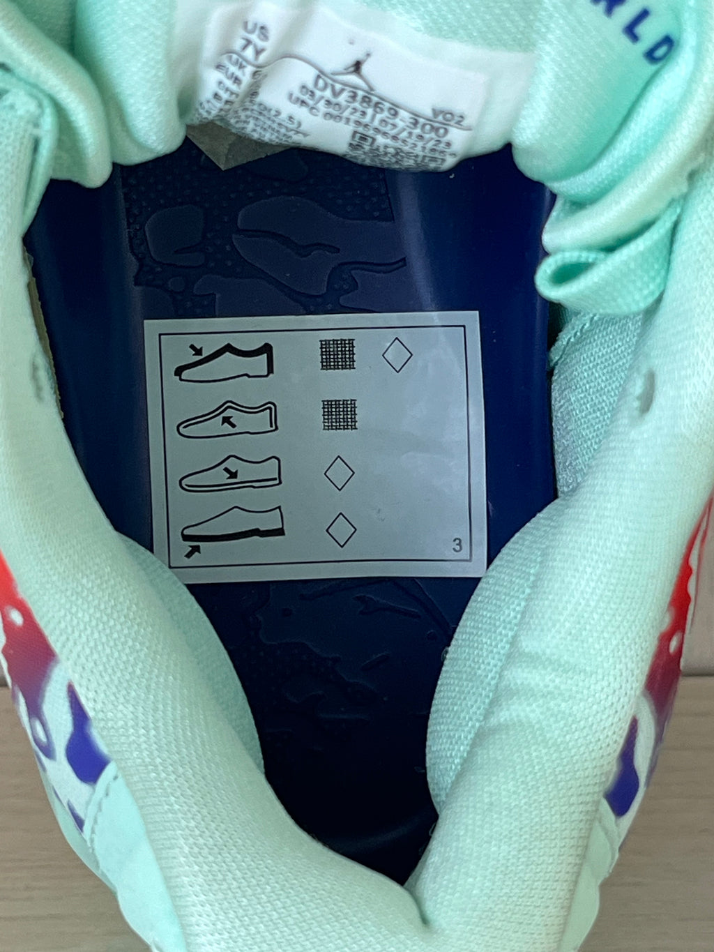Nike Jordan Zion 3 GS “Mint Foam/Concord” – New – EU 40 / US 7Y