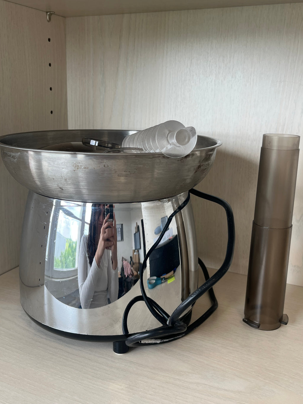 Strauss Home Chocolate Fountain DUE4007S – Edelstahl, Silber, guter Zustand, OVP