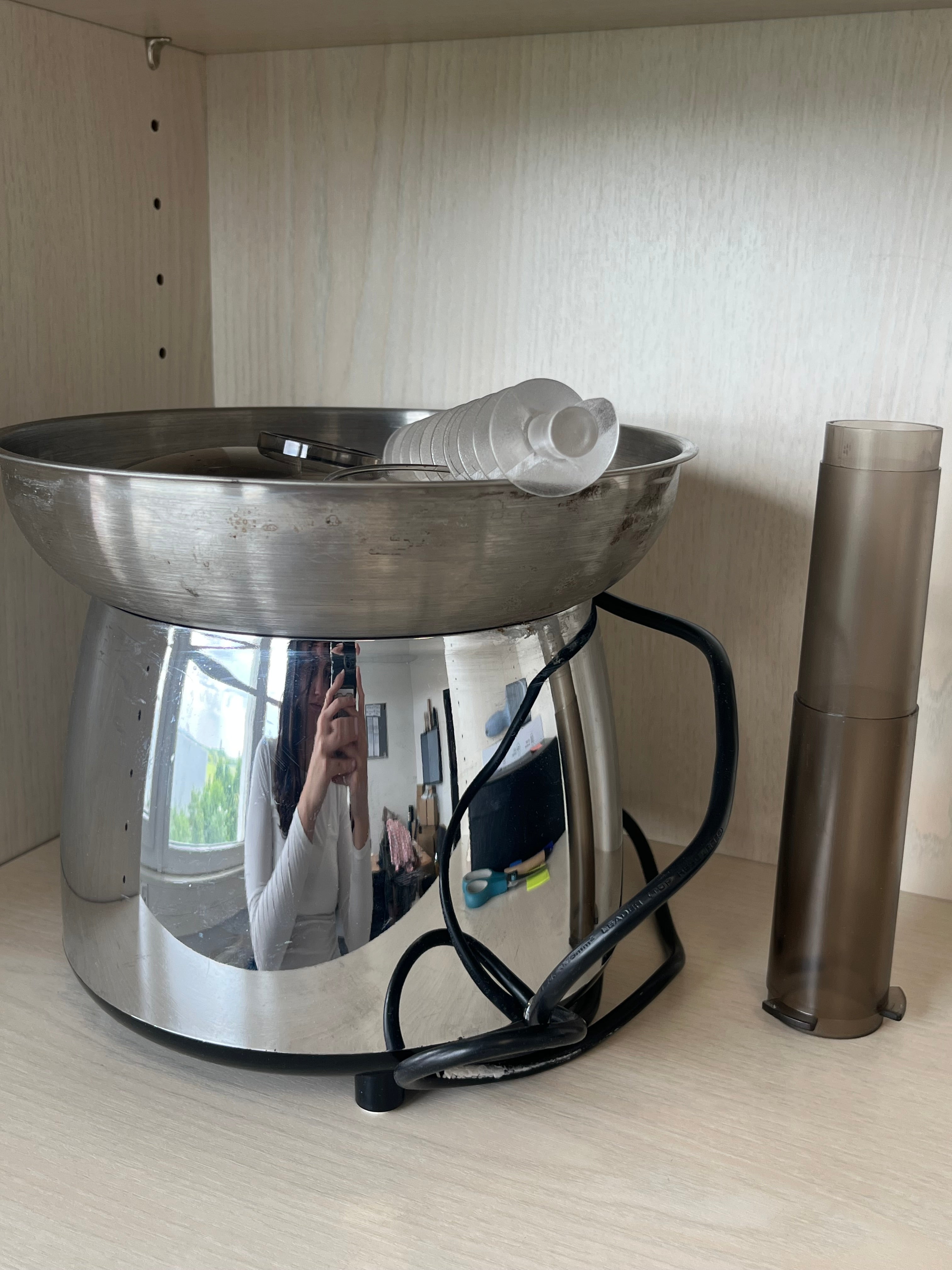Strauss Home Chocolate Fountain DUE4007S – Edelstahl, Silber, guter Zustand, OVP
