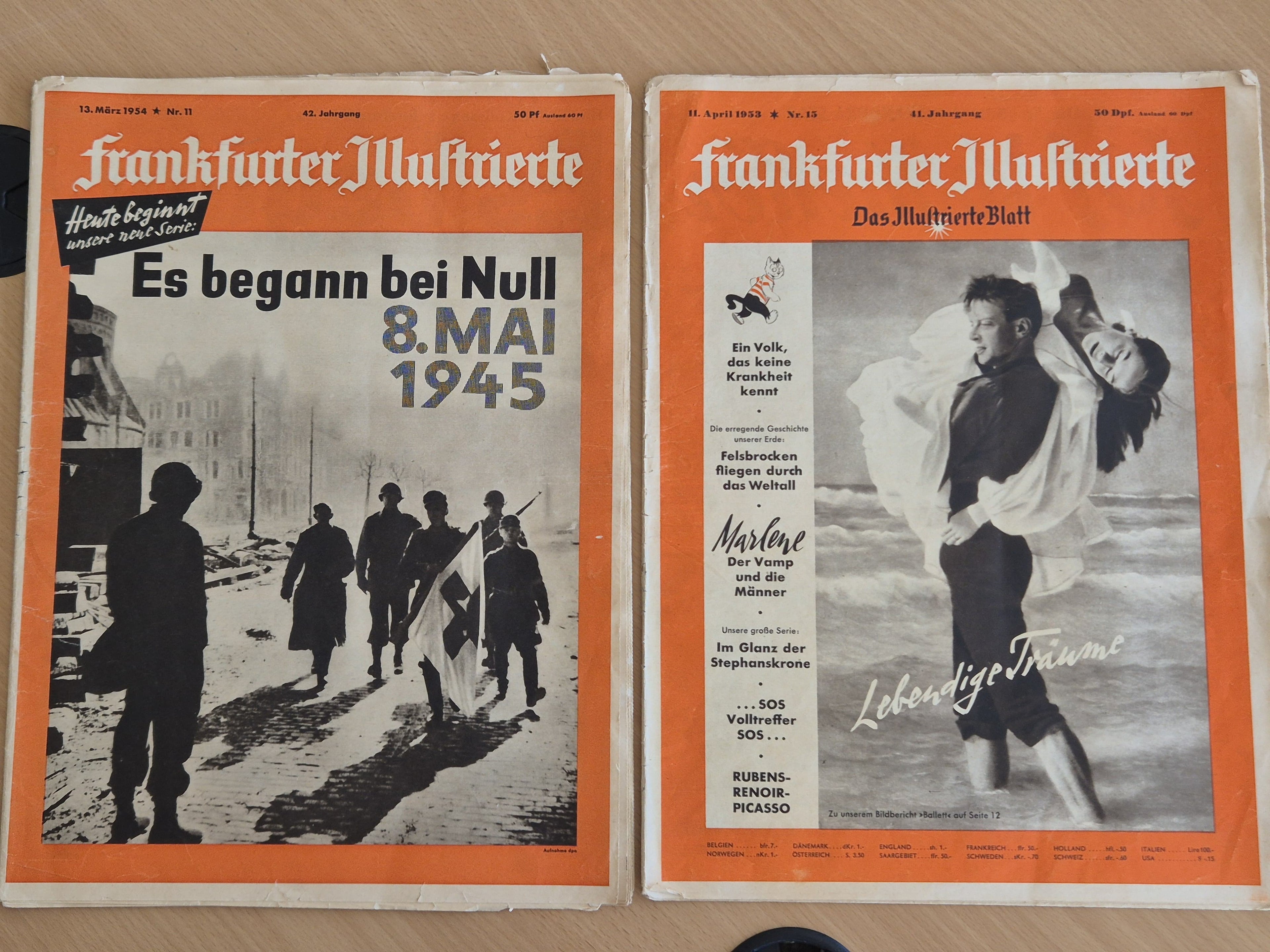 Frankfurter Illustrierte Nr. 11 – „Es begann bei Null“ guter Zustand