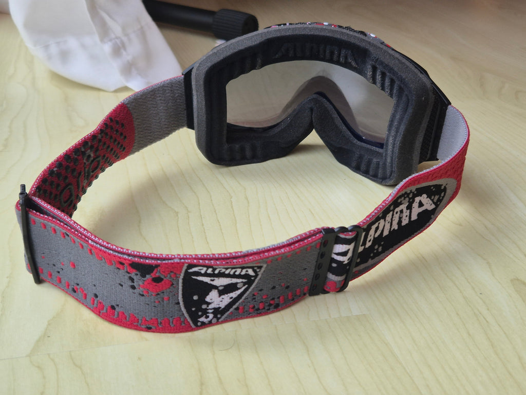 Alpina Cybric HM Ski Goggles Hybrid Mirror Red/Black Universal – Normal Use
