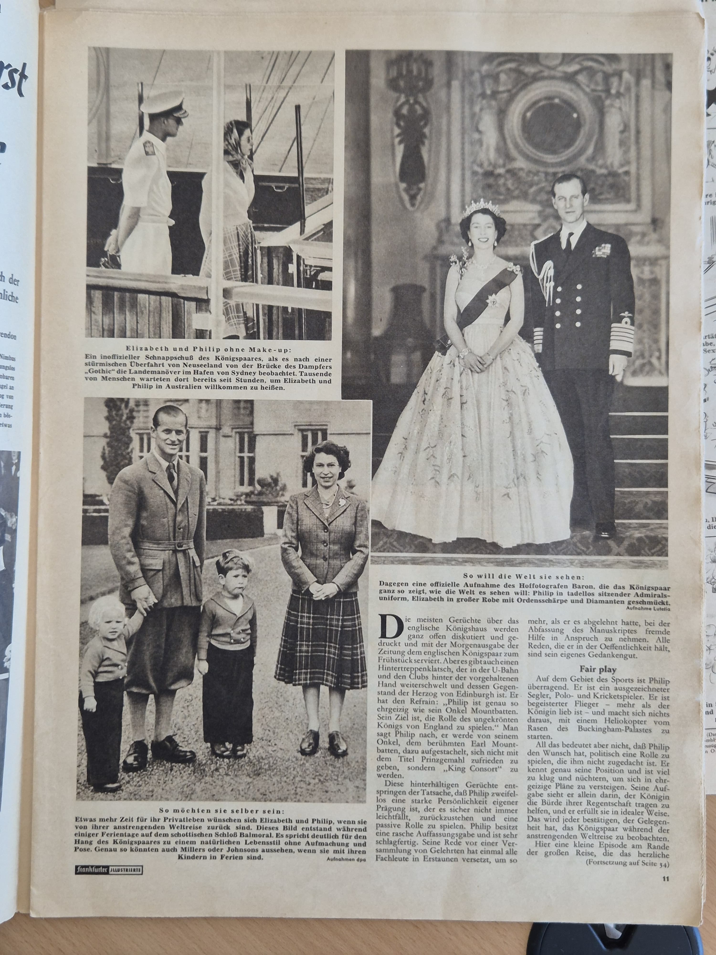 Frankfurter Illustrierte Nr. 15 – Vintage Magazin, 2 Stück, guter Zustand