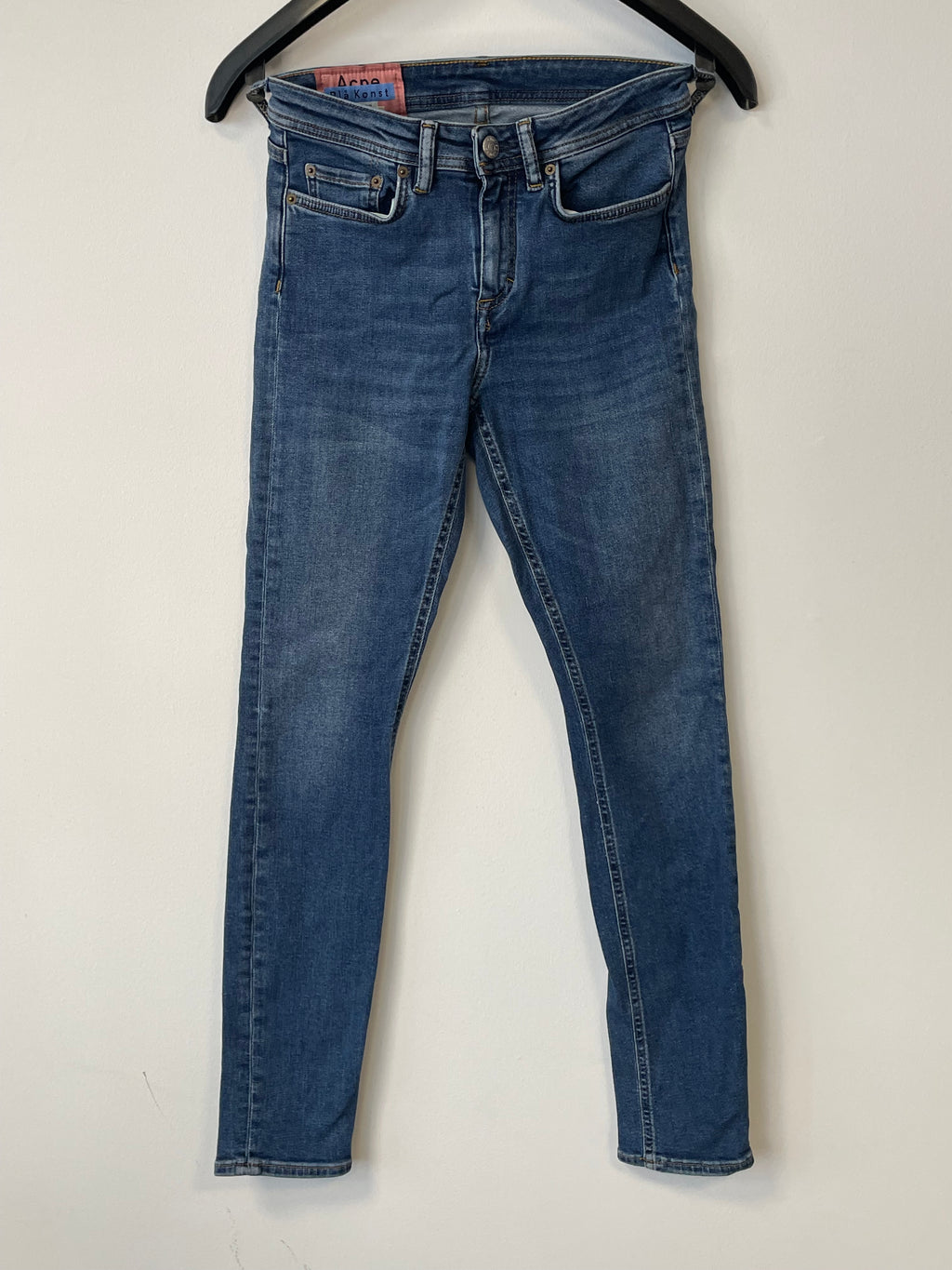Acne Studios Climb Skinny Jeans Mid Blue W25 L32 Sehr Gut