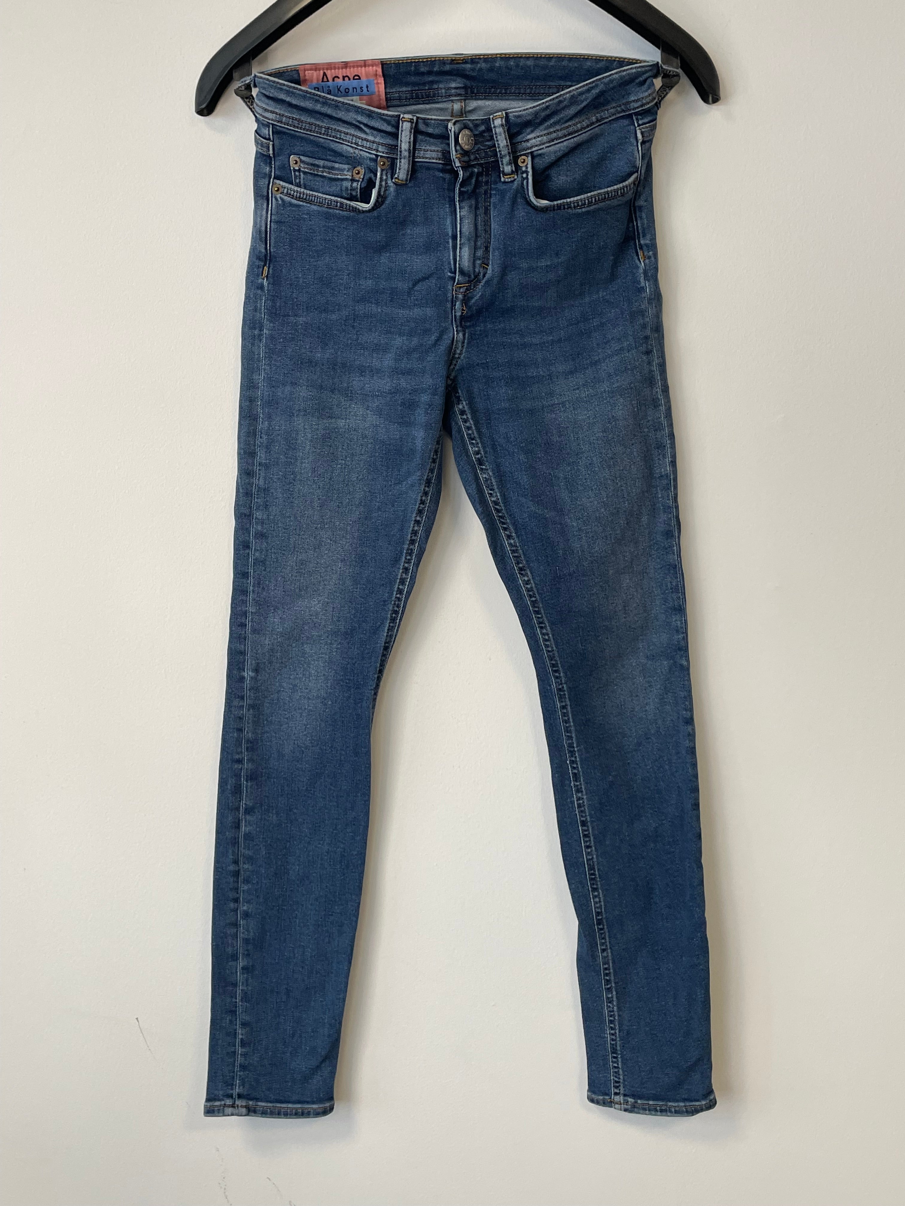 Acne Studios Climb Skinny Jeans Mid Blue W25 L32 Sehr Gut