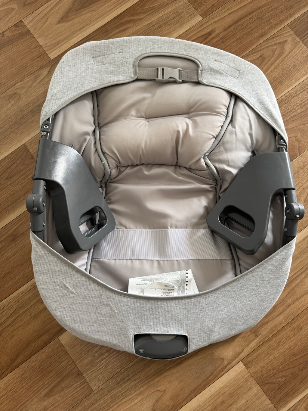 Hauck Alpha Bouncer Premium, Nordic Grey, Very Good, Boxed