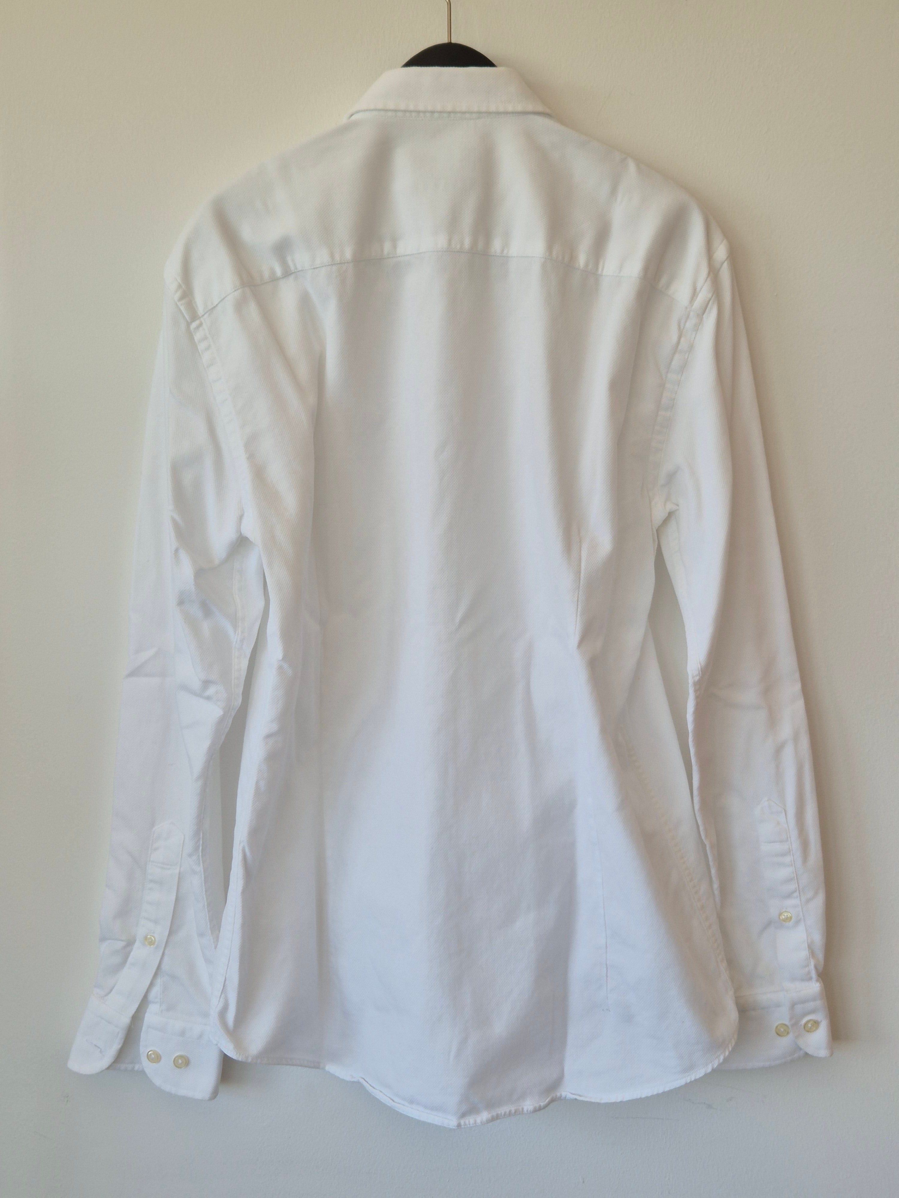 Café Coton Paris „Exclusive“ Weißes Hemd Gr. 40 EU/15.75 – Guter Zustand