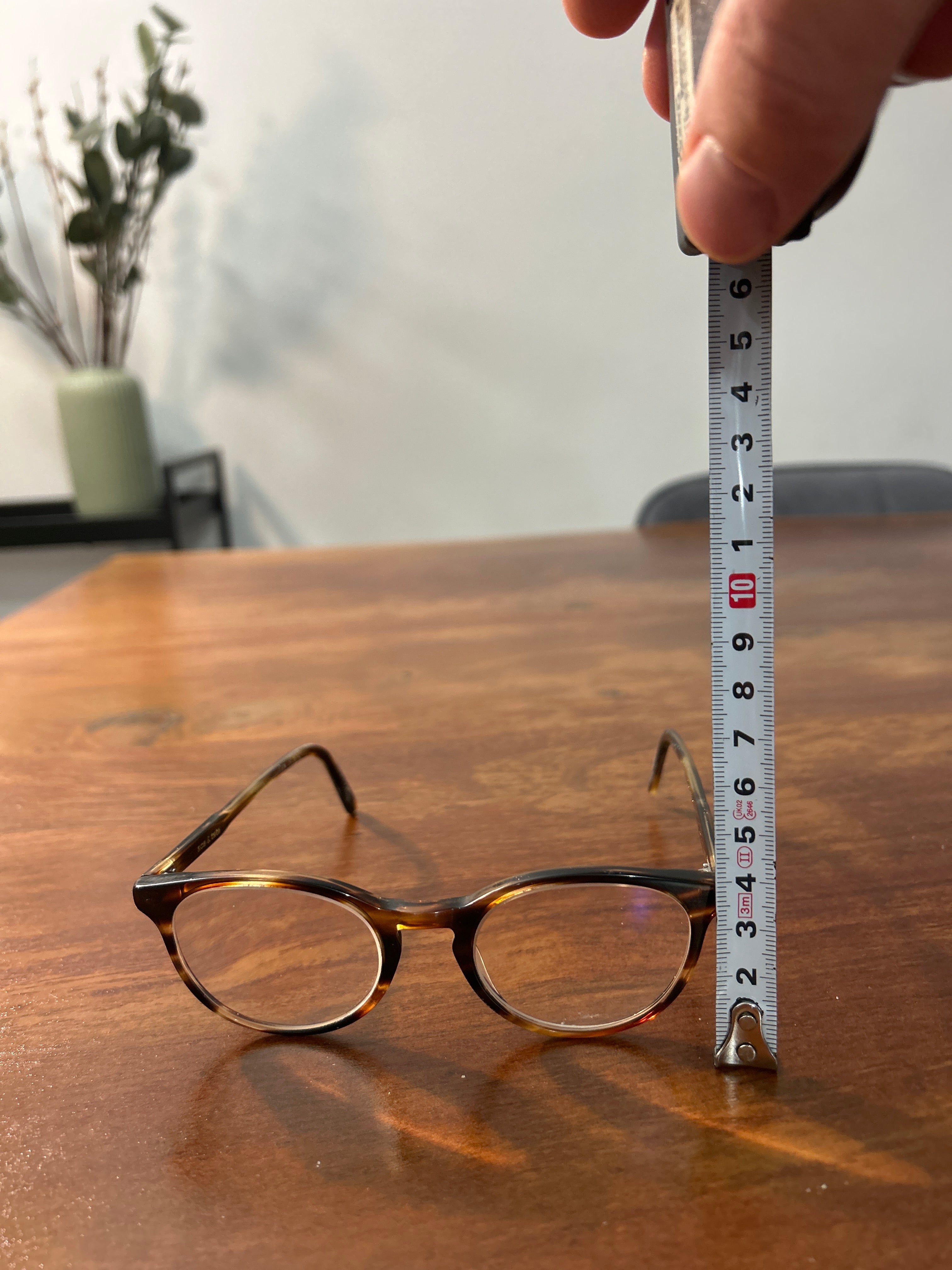 Ace & Tate Liam Brille – Acetat, Braun Tortoise, Medium, Guter Zustand