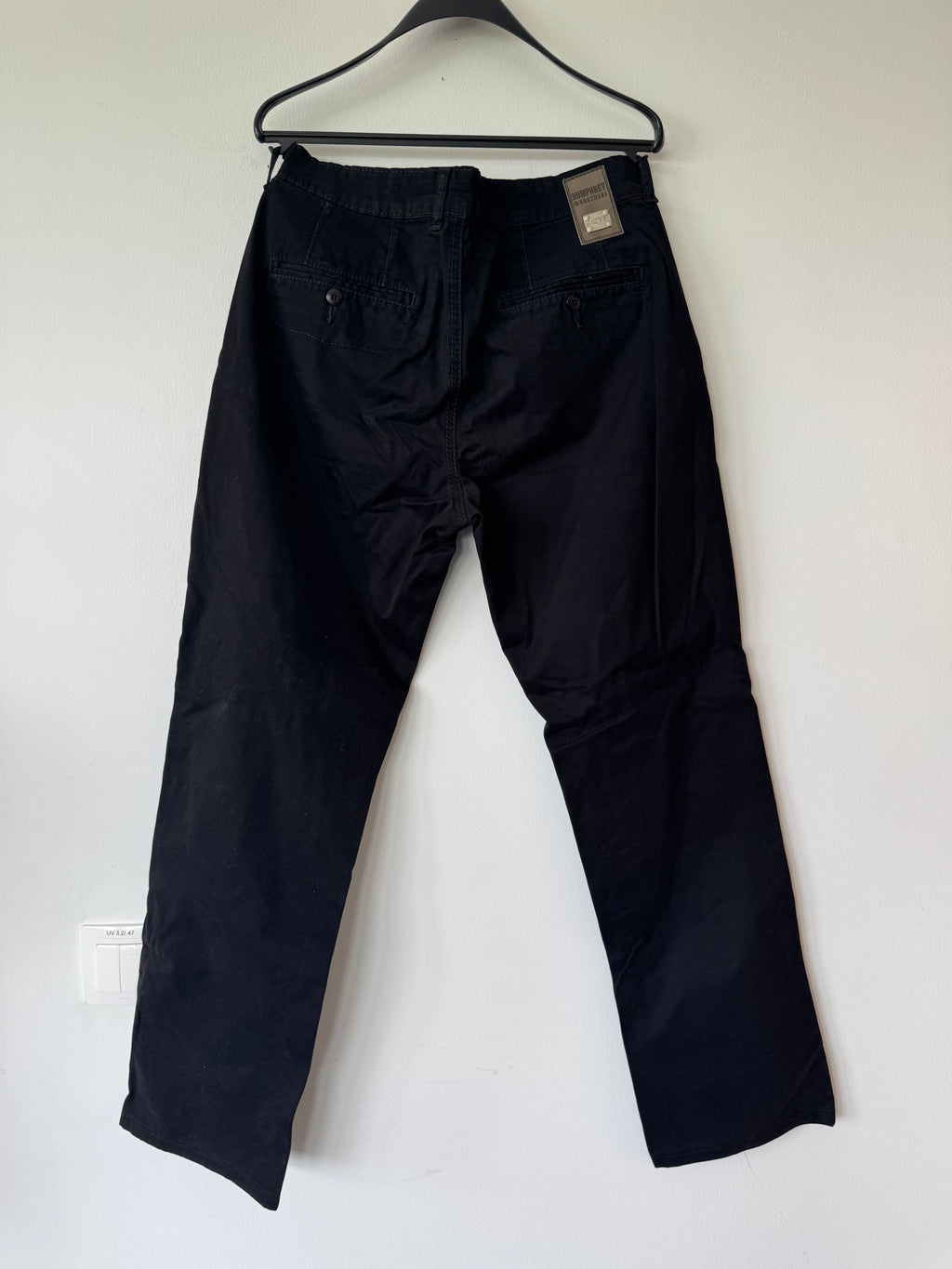 Humphrey & Brothers Joker Chinohose – Schwarz, W30/L32, Sehr Gut