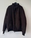 Doppelgänger Roma Boutique Brown Suede Bomber Jacket – XL – Good Condition