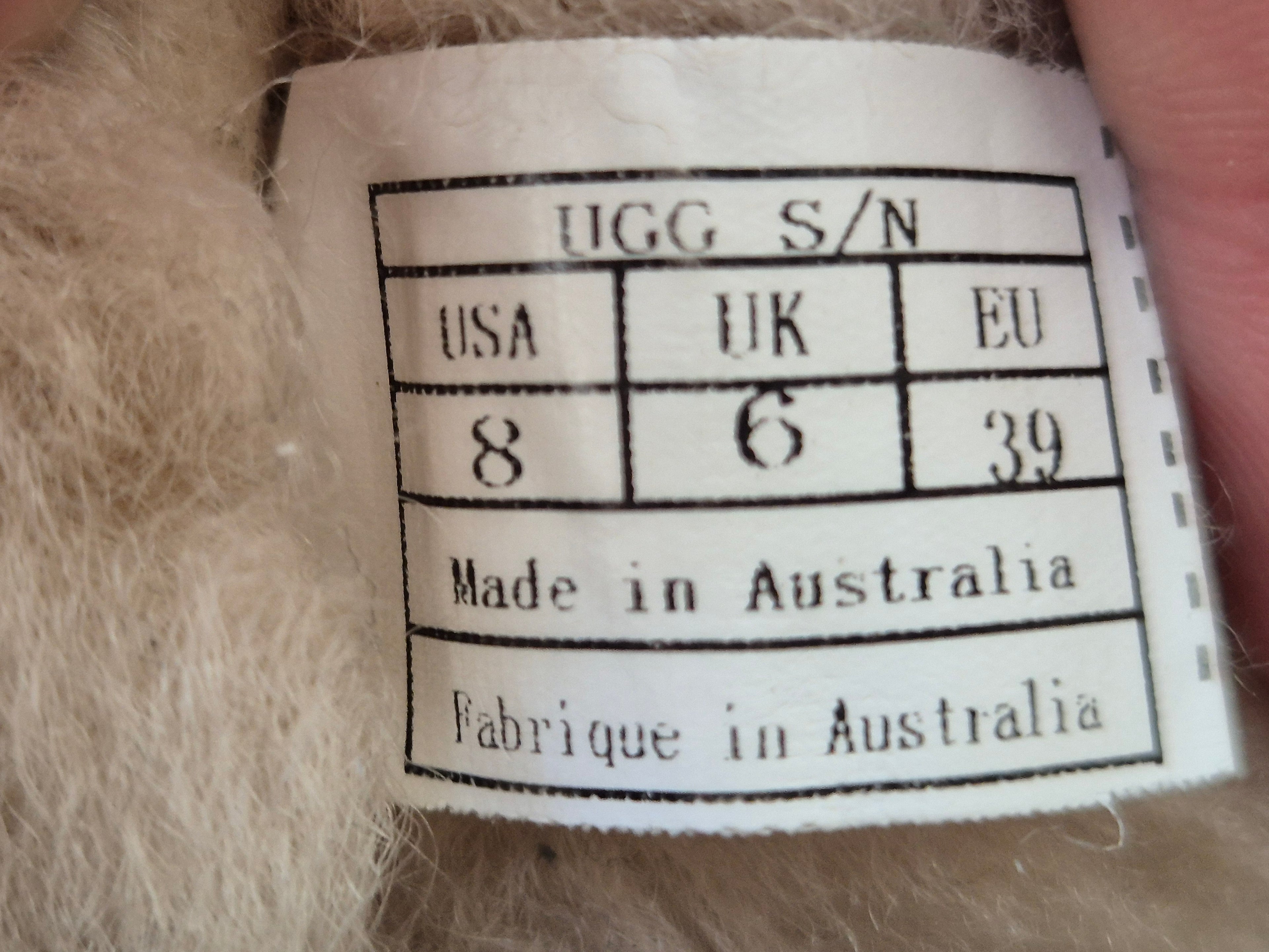 UGG Classic Ultra Mini Boots Chestnut EU 39 Suede Poor Condition