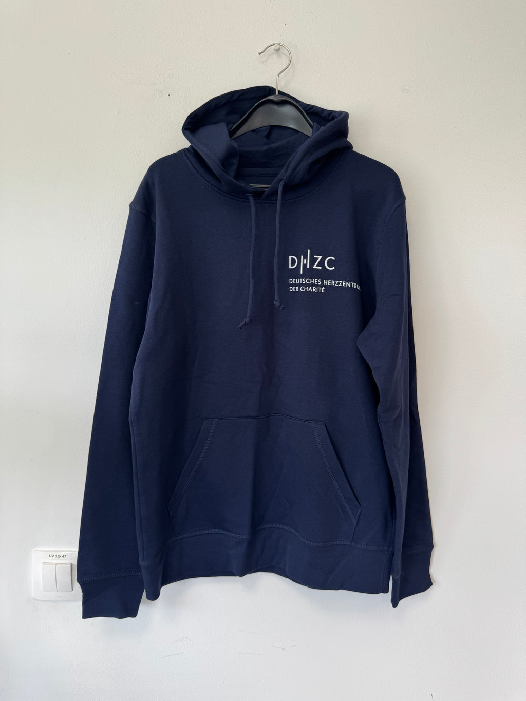 Stanley/Stella Drummer Hoodie M Navy – Wie Neu, Bio-Baumwolle, DHZC Berlin