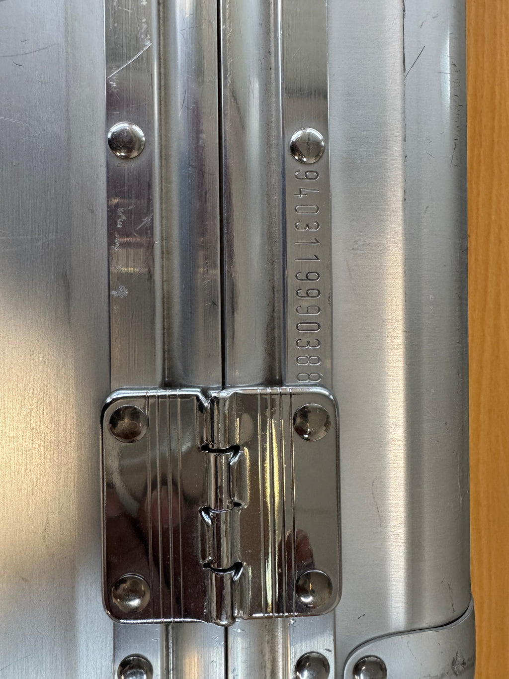 Rimowa Topas Lufthansa Pilot Case Aluminium Silber, guter Zustand