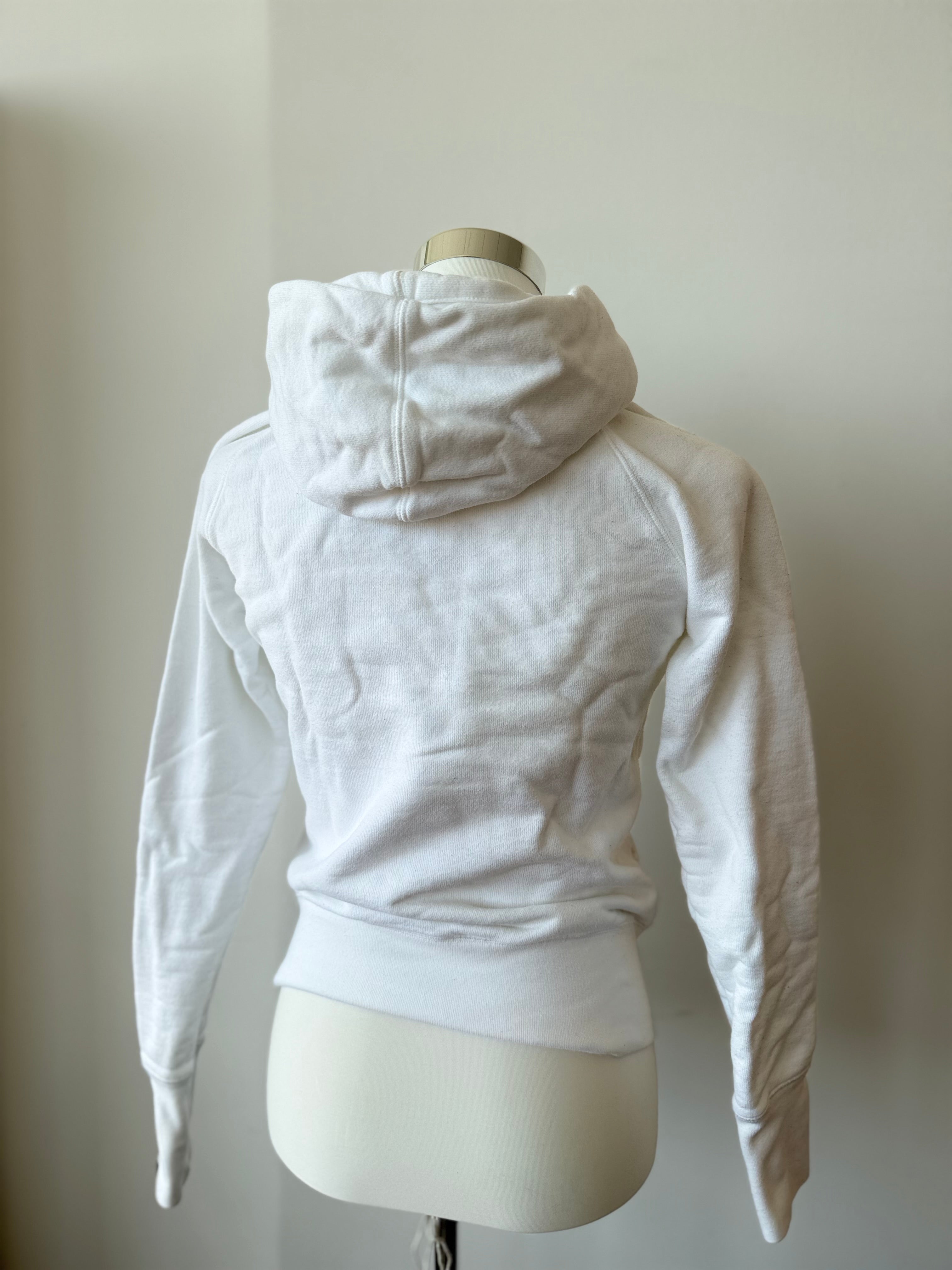 Nike Sportswear Hoodie White Size S – Good Condition