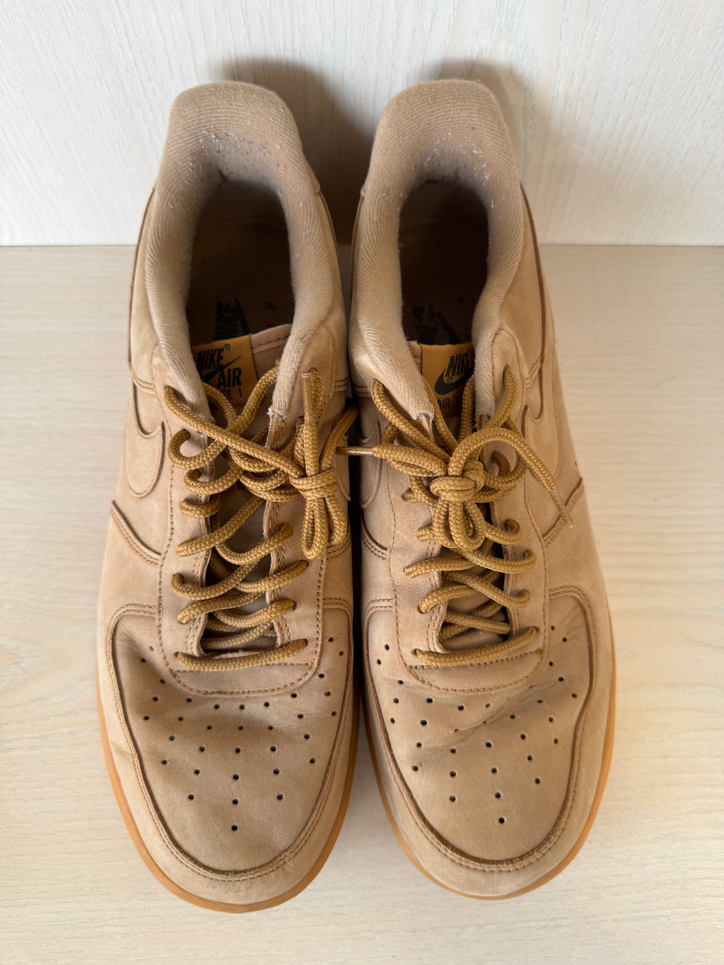 Nike Air Force 1 Flax/Wheat EU 45 Flax Braun – guter Zustand