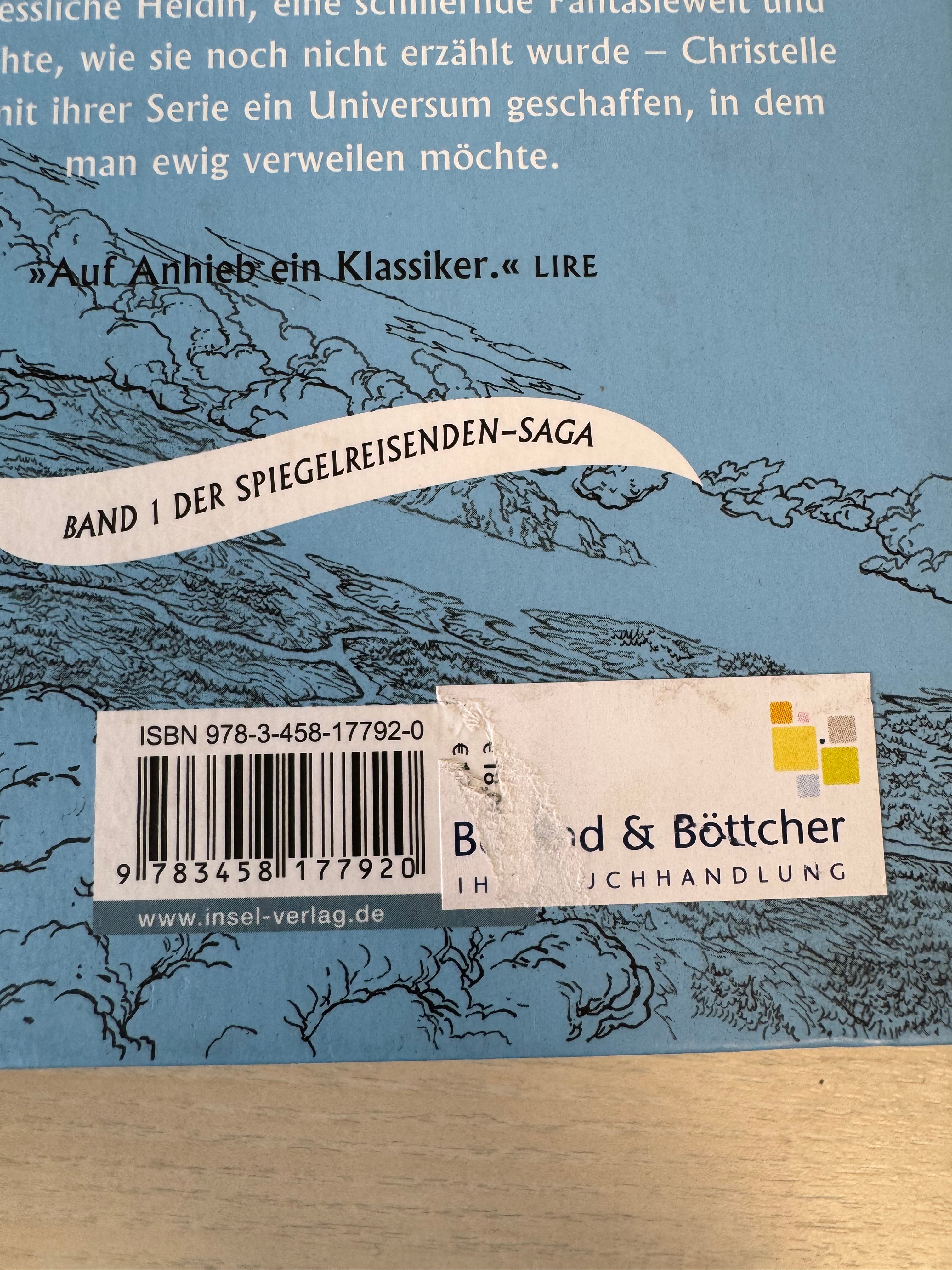 The Mirror Visitor 1 – Die Verlobten des Winters (German HC, Very Good)
