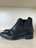 Vagabond Officer Chelsea Boots – Schwarz Leder, Größe EU 37, Gebraucht