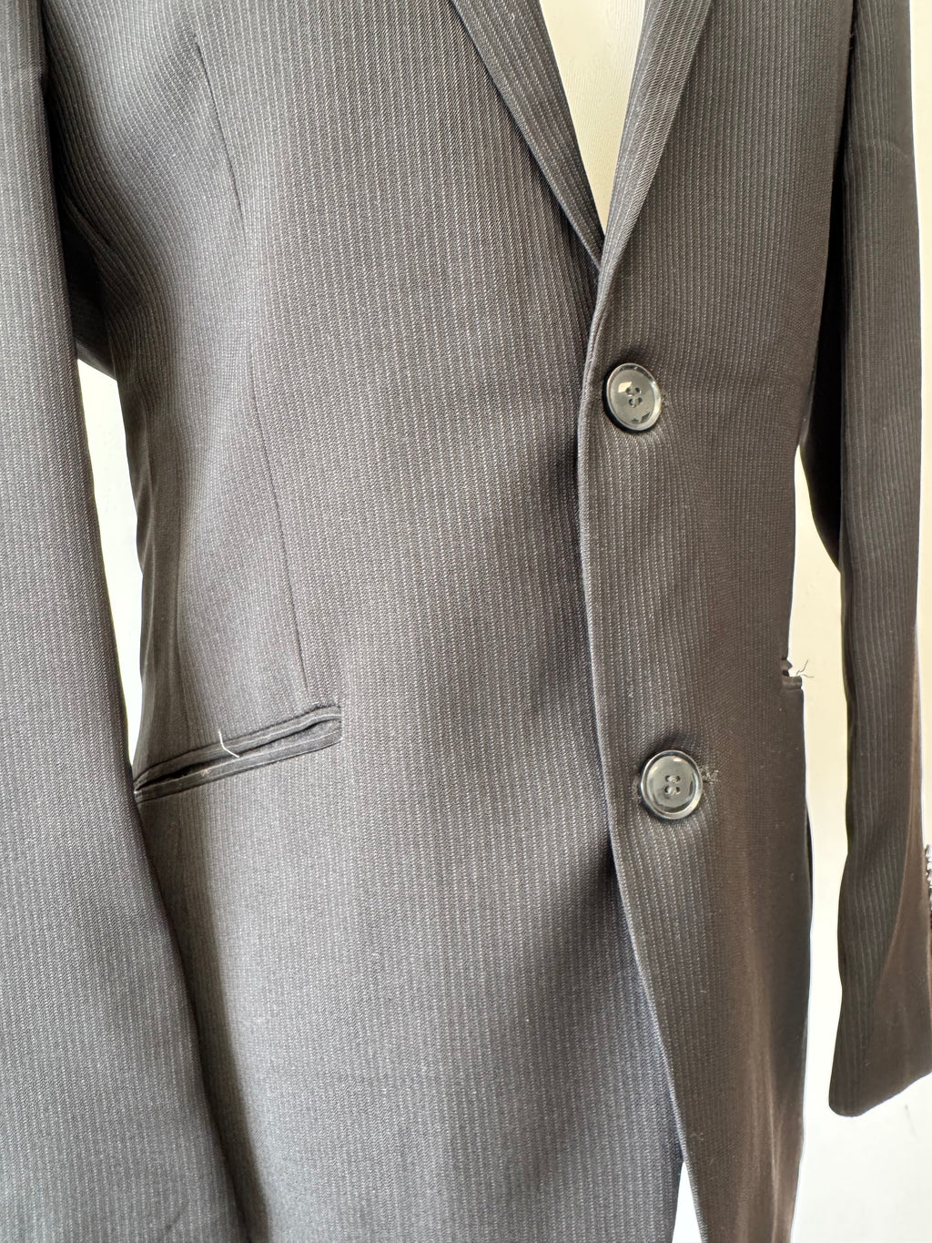 Angelo Litrico Collection Z1 Blazer, schwarz, Nadelstreifen, Gr. M, wie neu