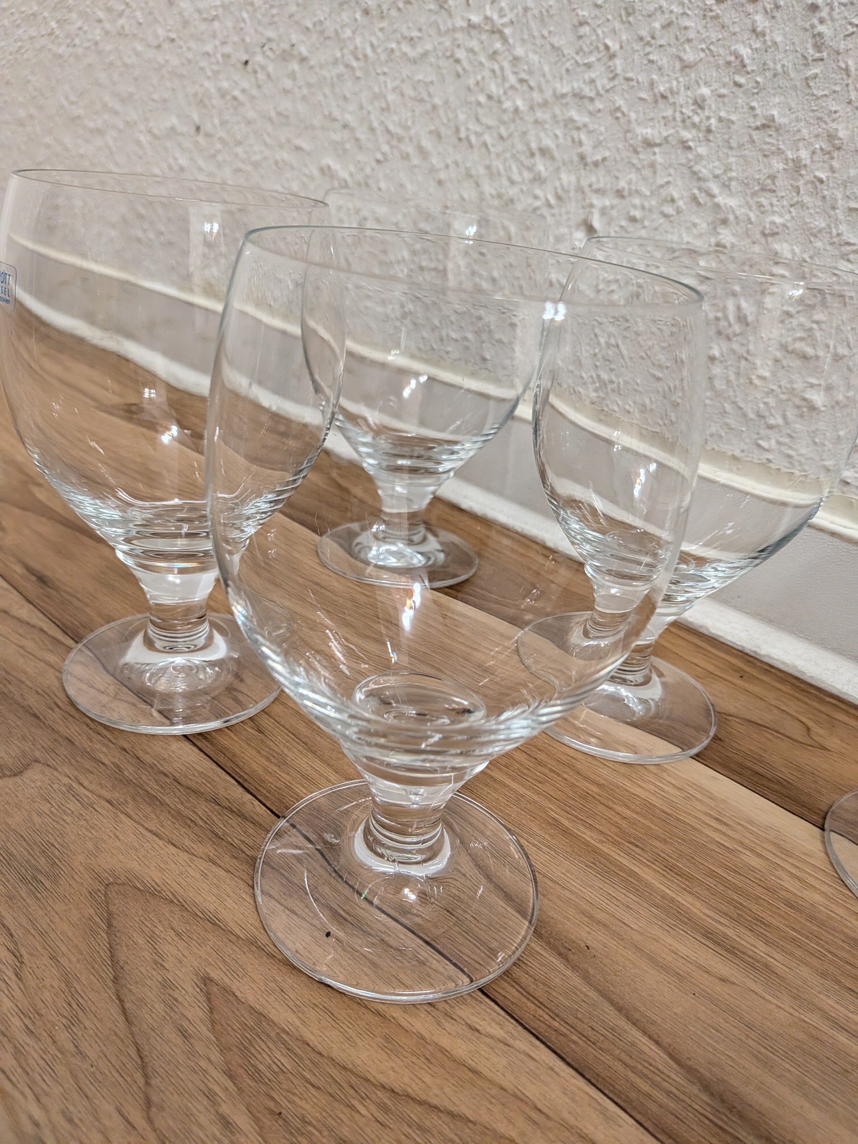 6 Libbey Embassy Royale Kelche 16,25 oz Klar – Sehr guter Zustand
