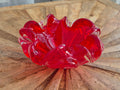 Murano Glass Bowl | Ruby Red | Vetreria Artistica Veneziana | Labeled | 12cm