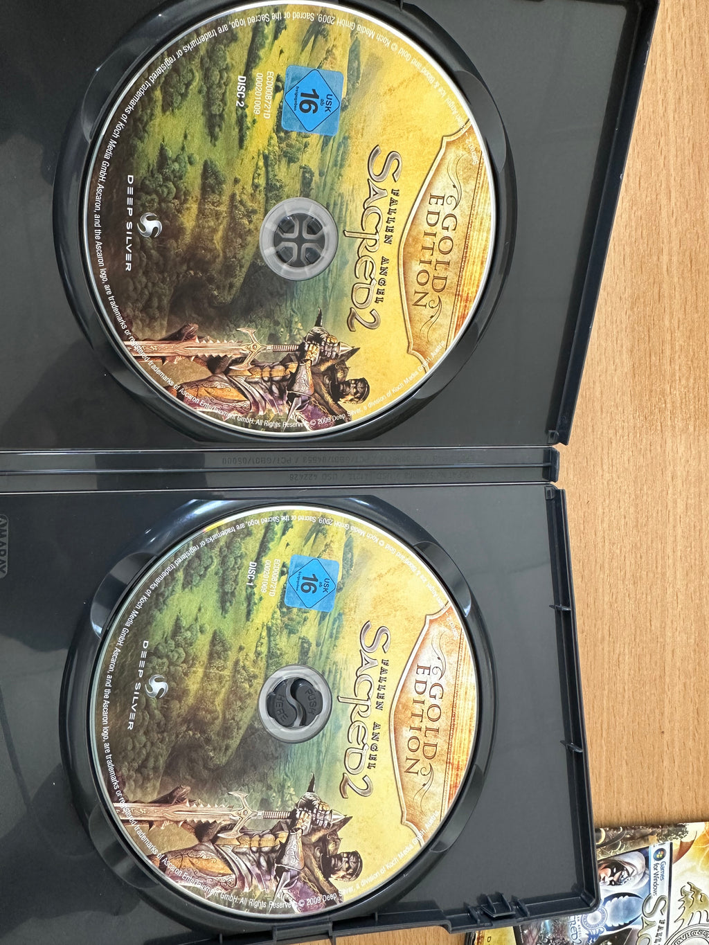 Sacred 2 Gold Edition PC DVD (Fallen Angel + Ice & Blood) komplett – gut