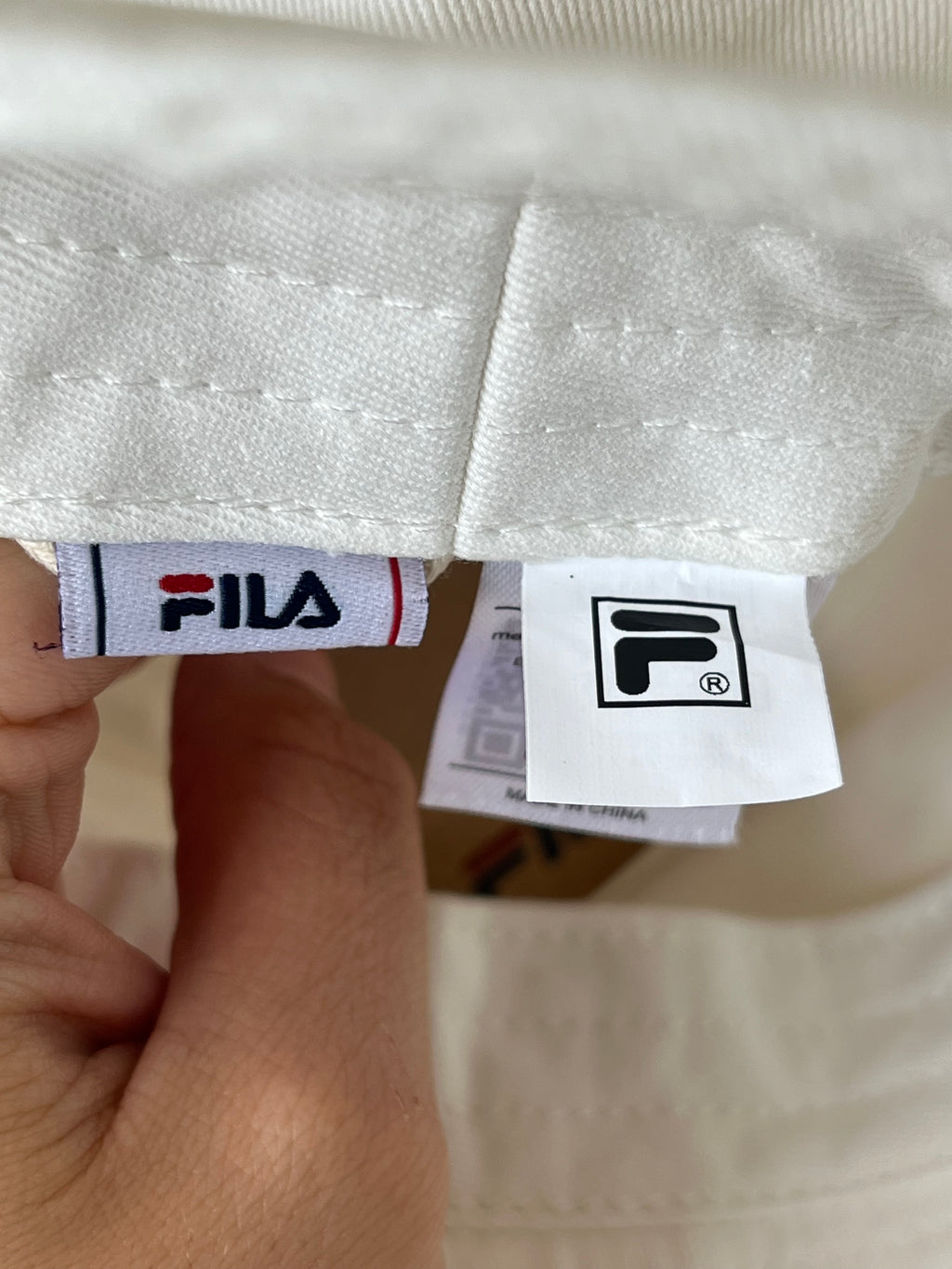 Fila “Bizerte” Bucket Hat – Antique White – Unisex Einheitsgröße – Wie Neu