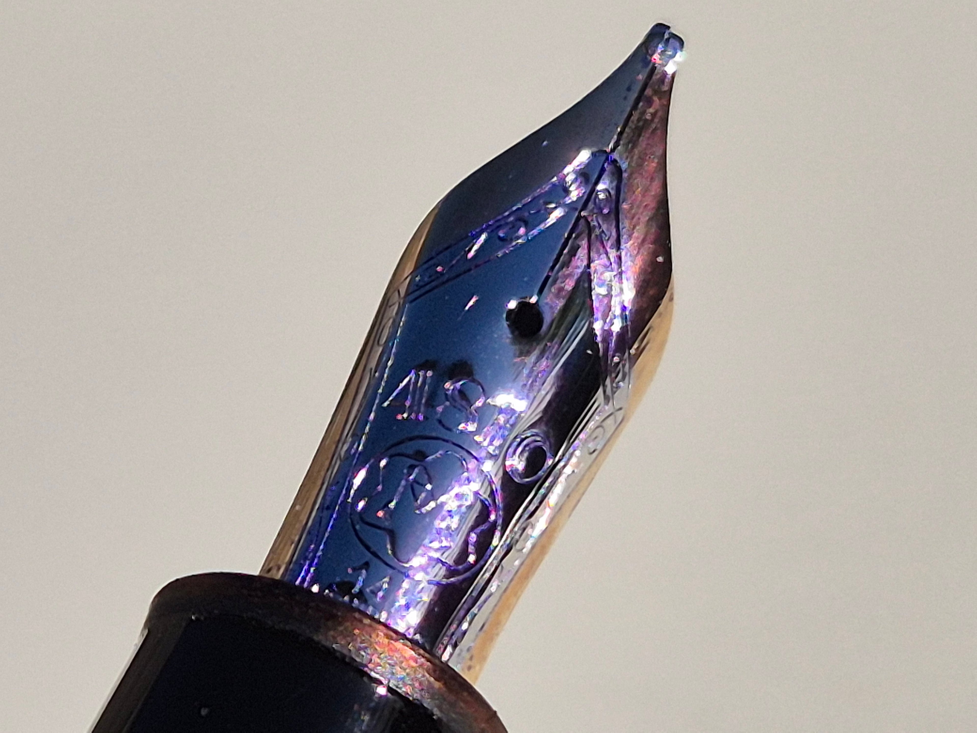 Montblanc Meisterstück 146 Füllfederhalter Schwarz Gold 14K Feder 14cm