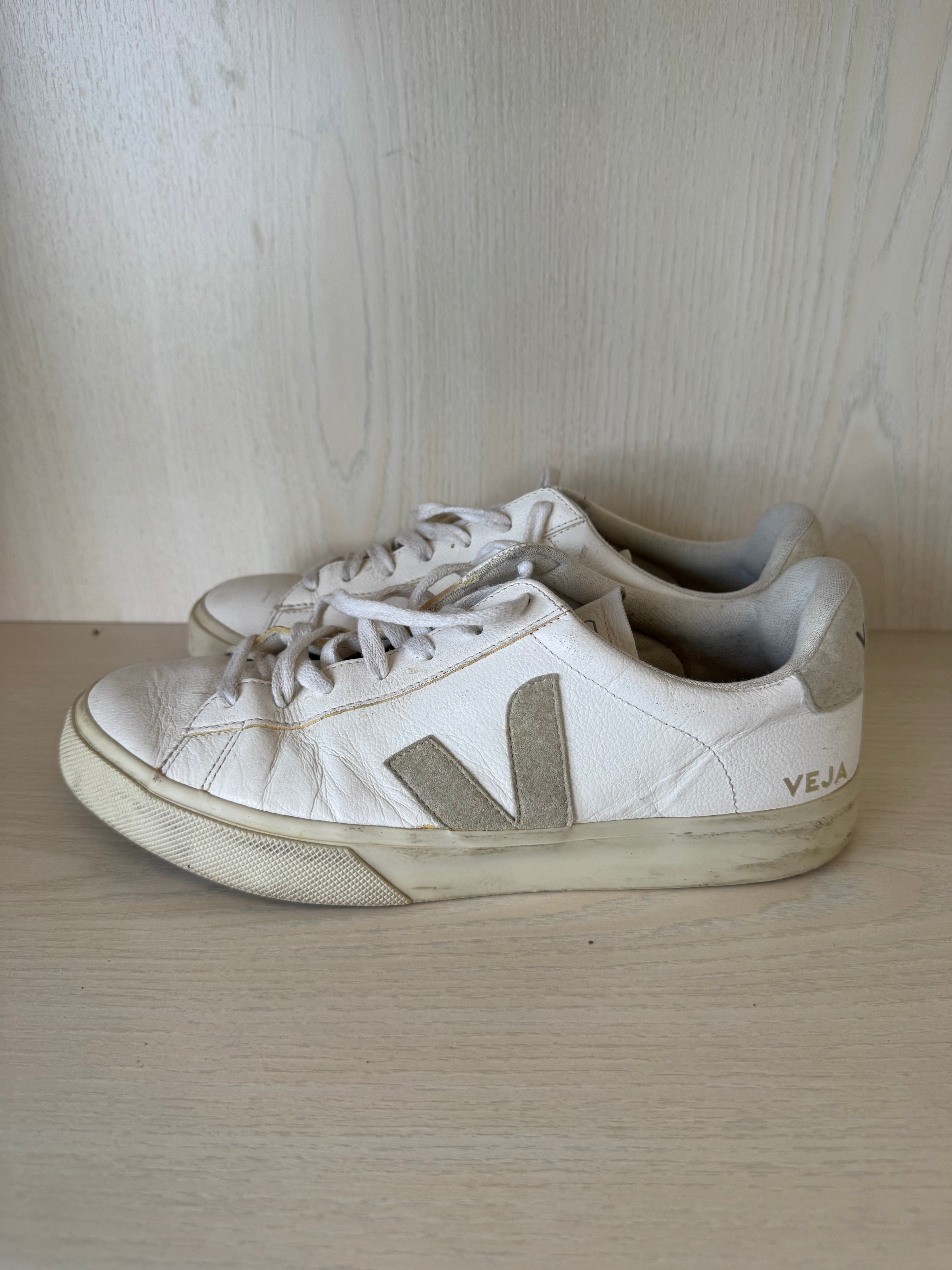VEJA Campo Extra White Natural Sneaker EU 43 – Sehr guter Zustand