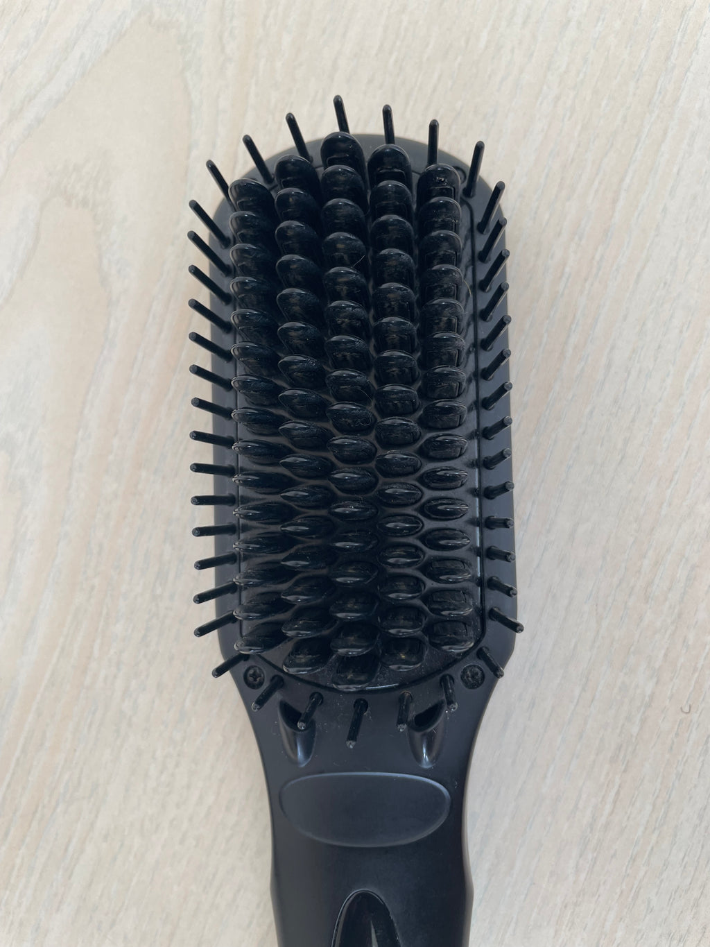 BearMoo Hair Straightening Brush Black Standard 220-240V Very Good