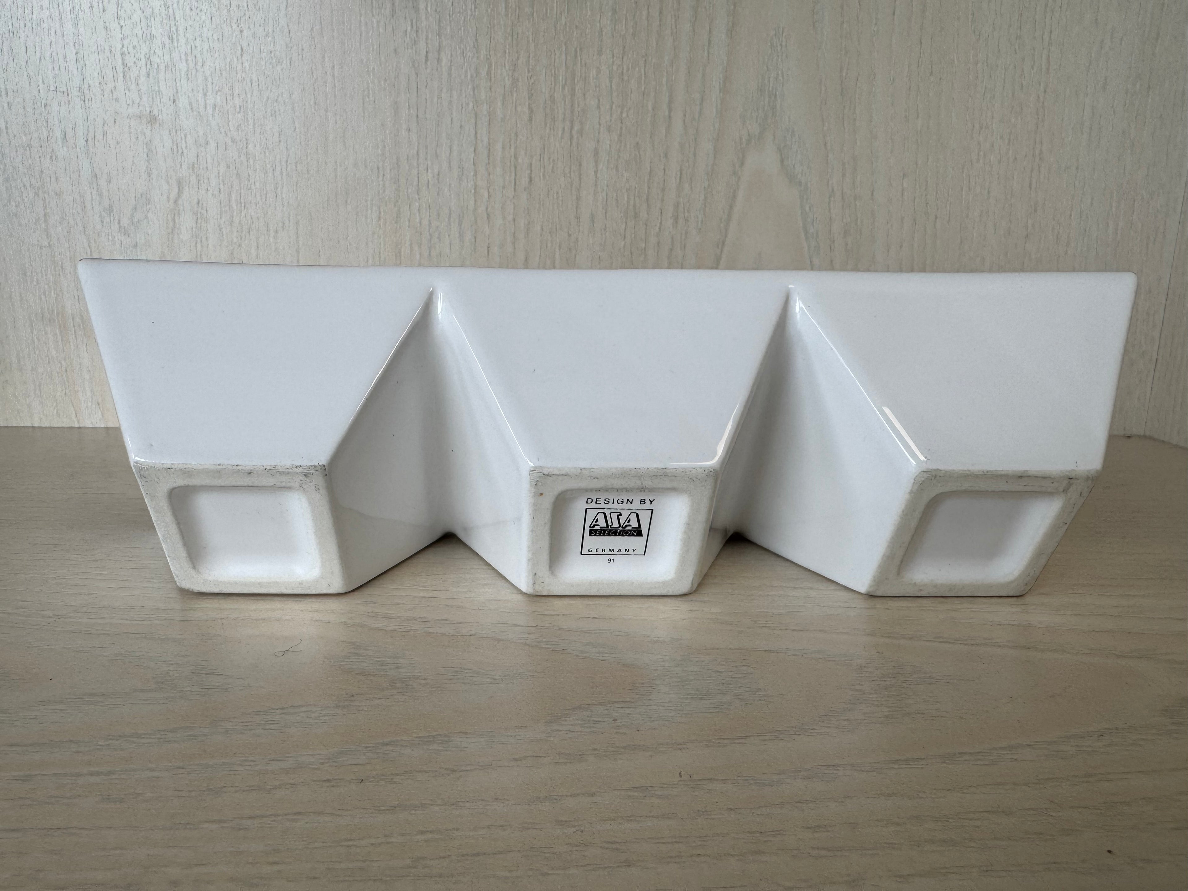 BIA Cordon Bleu Servierplatte 3-teilig, Weiß, 20x8x4cm, wie neu