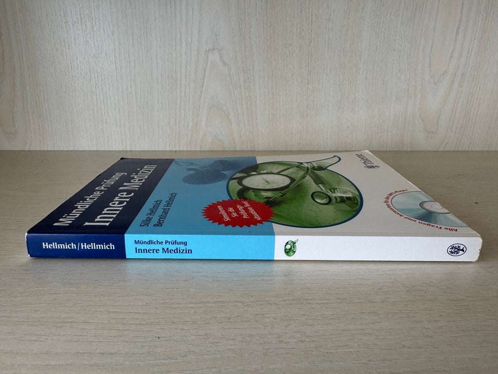 Thieme Oral Examination – Internal Medicine, 1st Ed., Paperback + DVD, Good