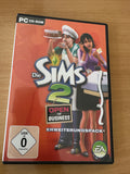Die Sims 2 – Open for Business (PC CD-ROM, Deutsch) Komplett & Sehr Gut