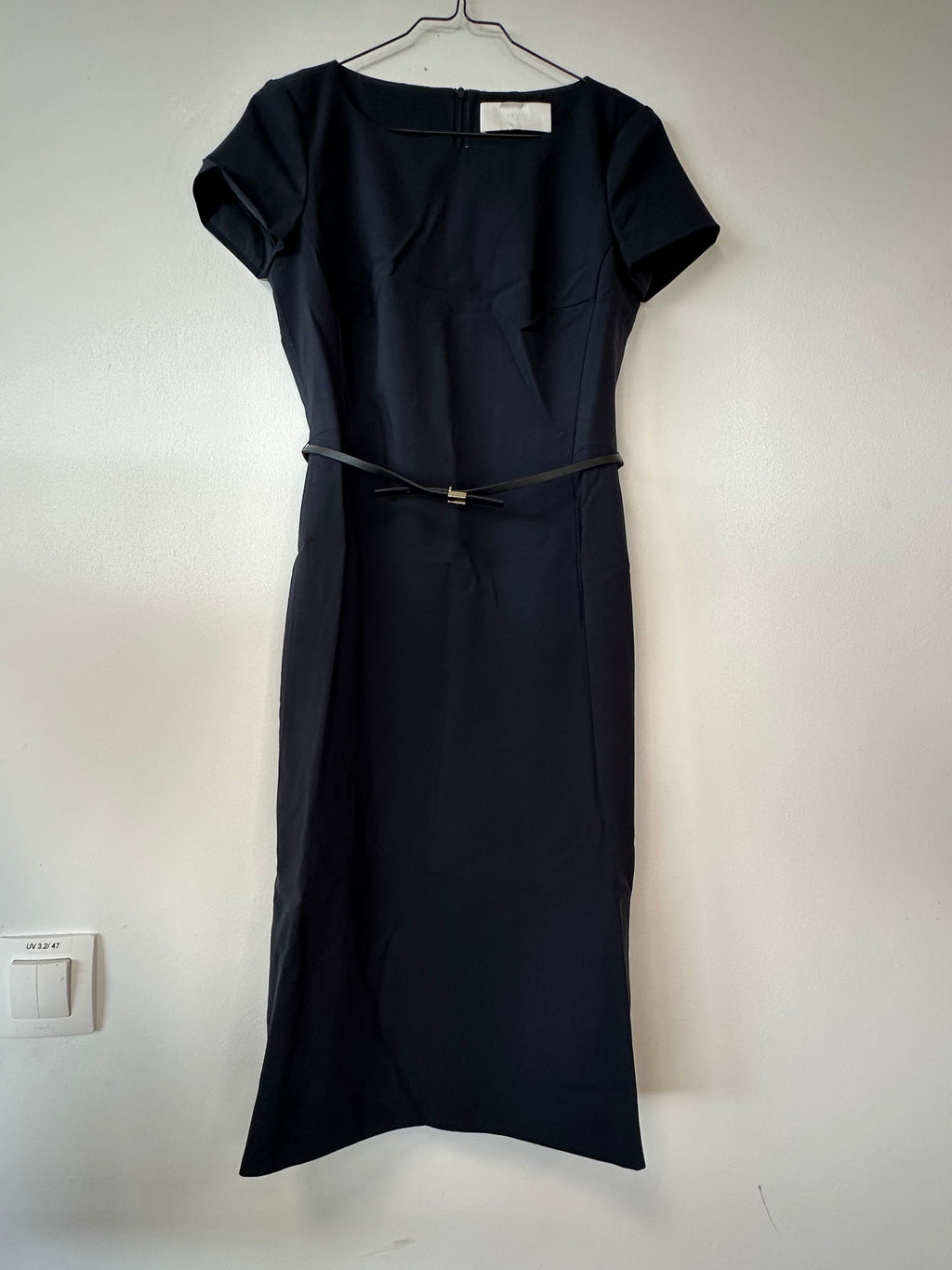 Hugo Boss Dillya Sheath Dress, Size 32, Black, Like New