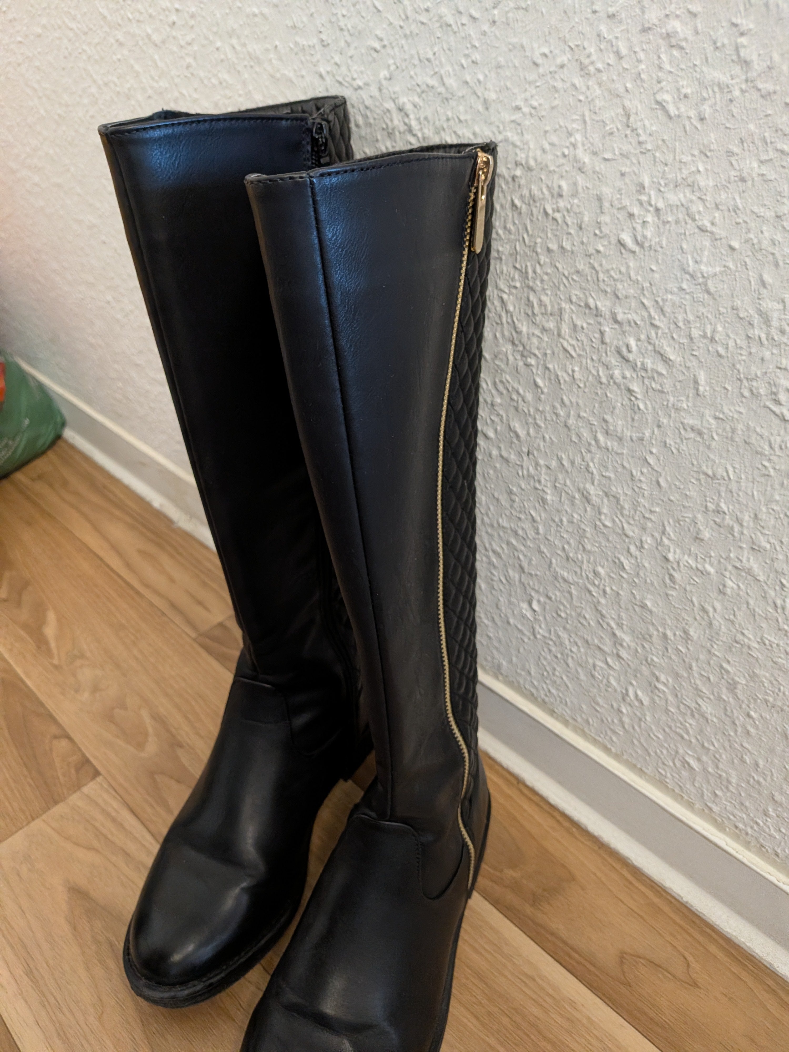 Claudia Ghizzani Reitstiefel – Leder, Schwarz, Größe 39, Wie Neu