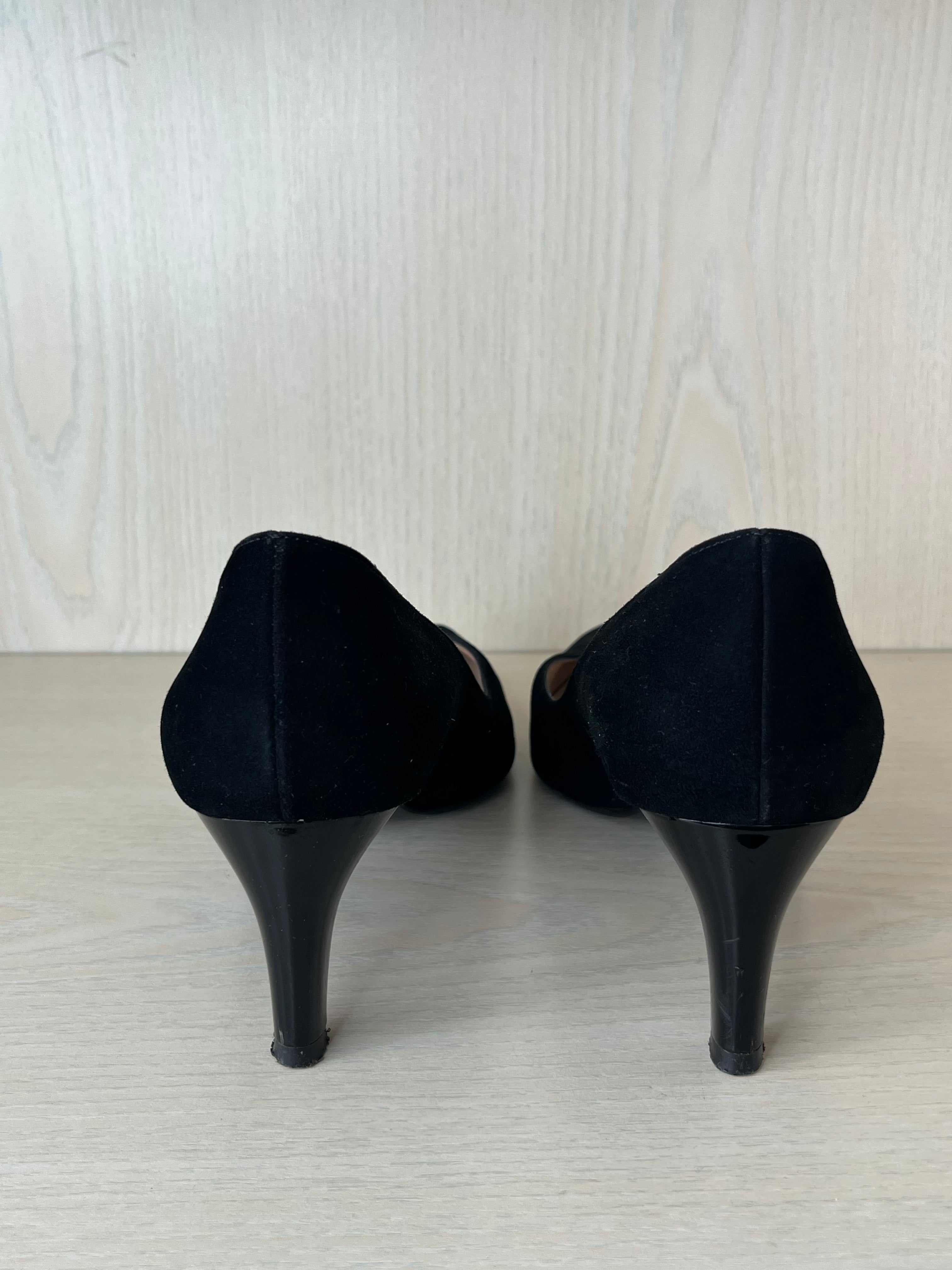 Peter Kaiser Pumps – Schwarz, Wildleder, Gr. 37,5, Guter Zustand