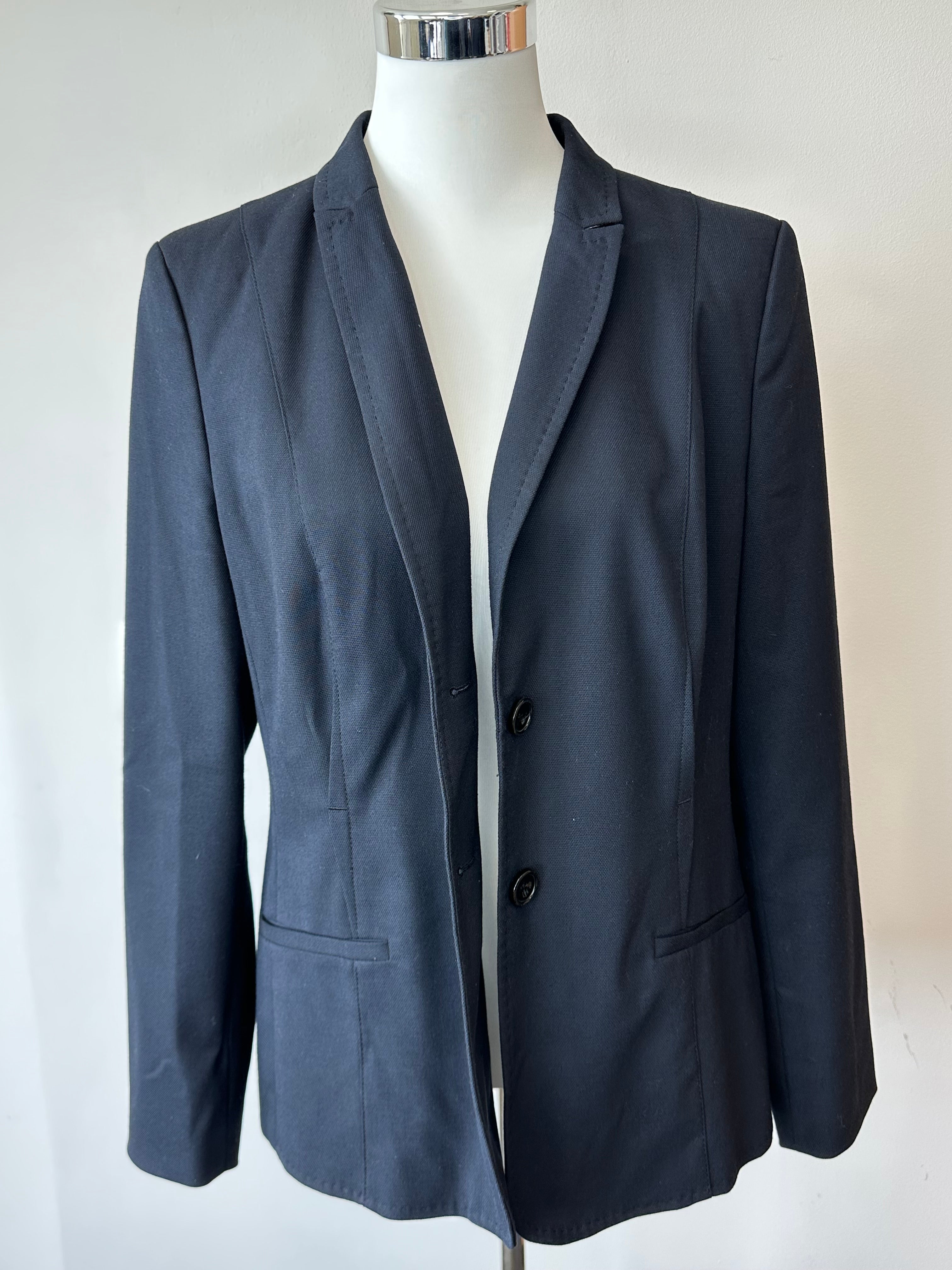 Sir Oliver Women's Blazer Suit UK 12 Black, Very Good Condition