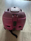 Uvex ski/snowboard helmet S 51-55 cm, burgundy, very good condition