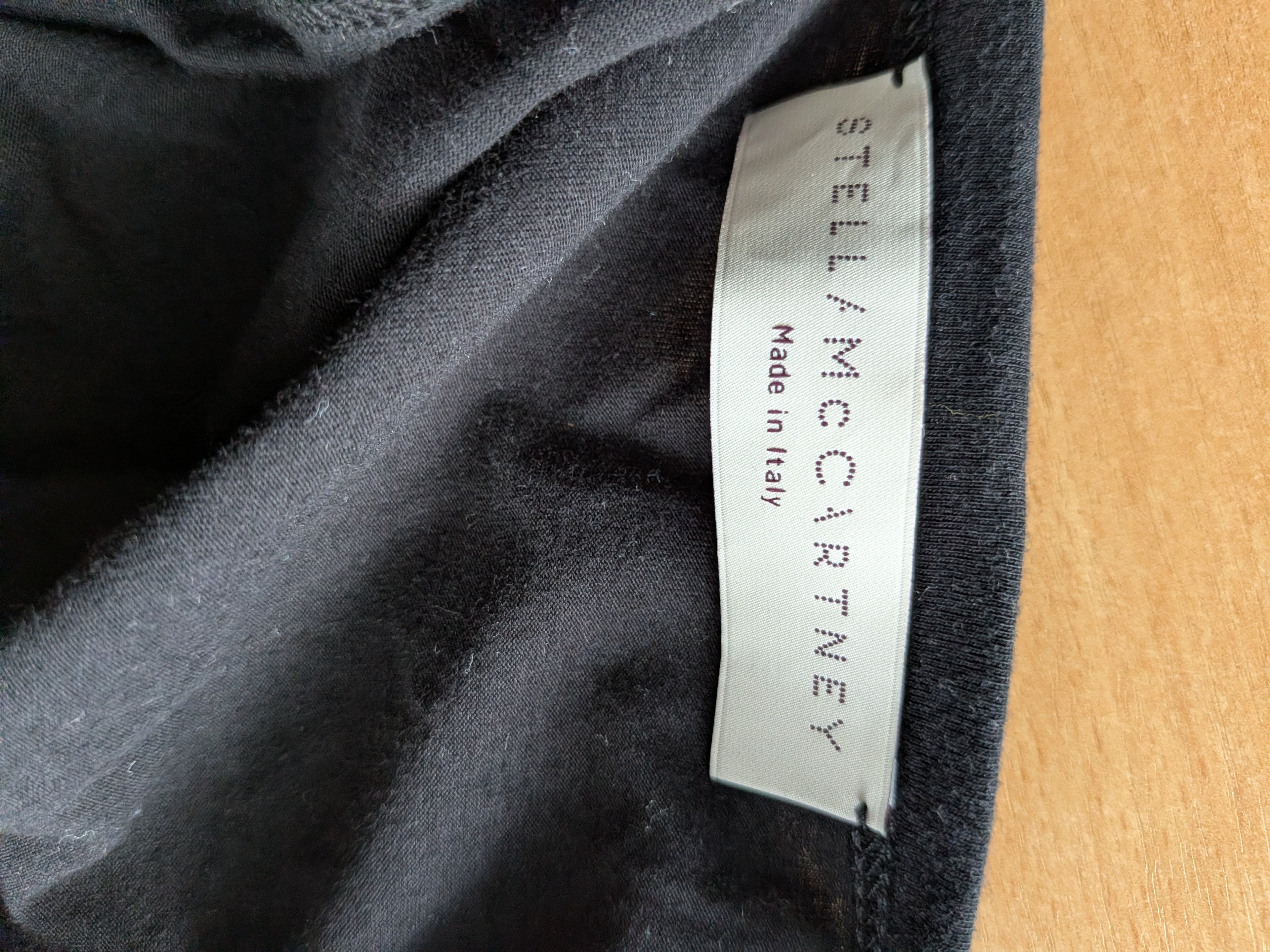 Stella McCartney Ruffle-Hem Minikleid – Schwarz, Gr. 36, 100% Baumwolle, Top