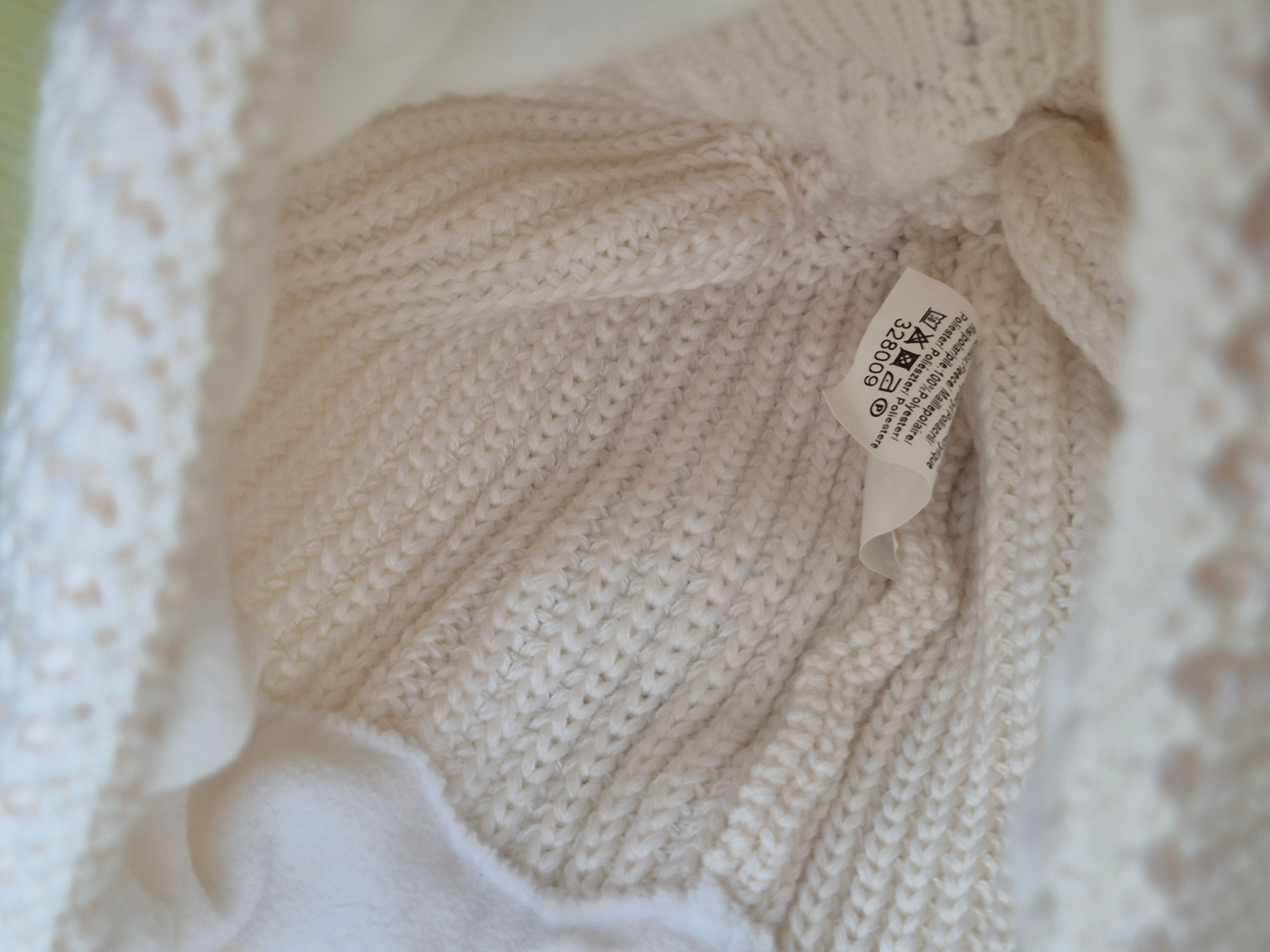 Eisbär Chantal Lux Crystal Beanie – Weiß, Swarovski, Fellbommel, Sehr gut