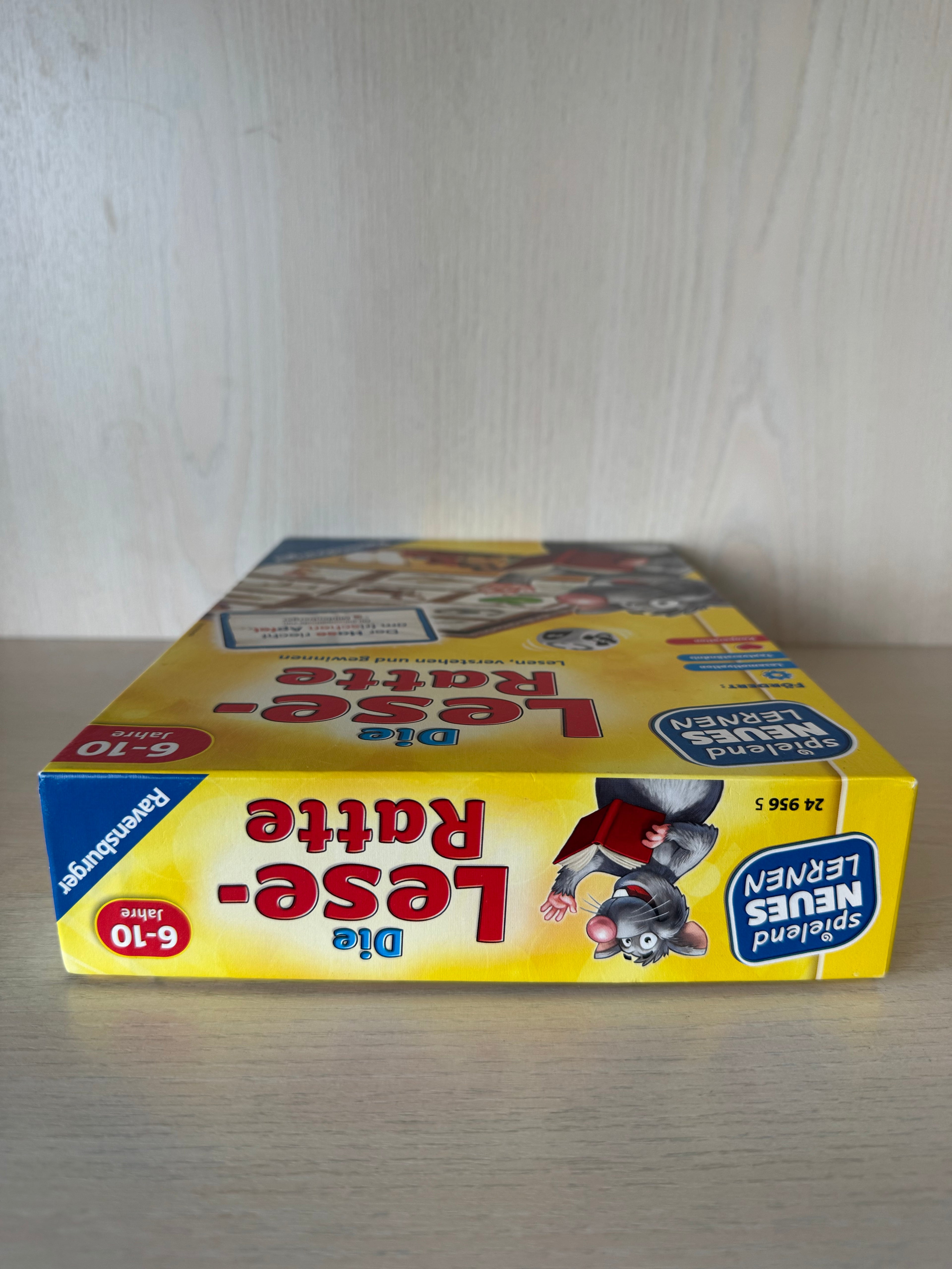 Ravensburger Die Lese-Ratte Reading Game, Multicolor, Medium, Good Condition