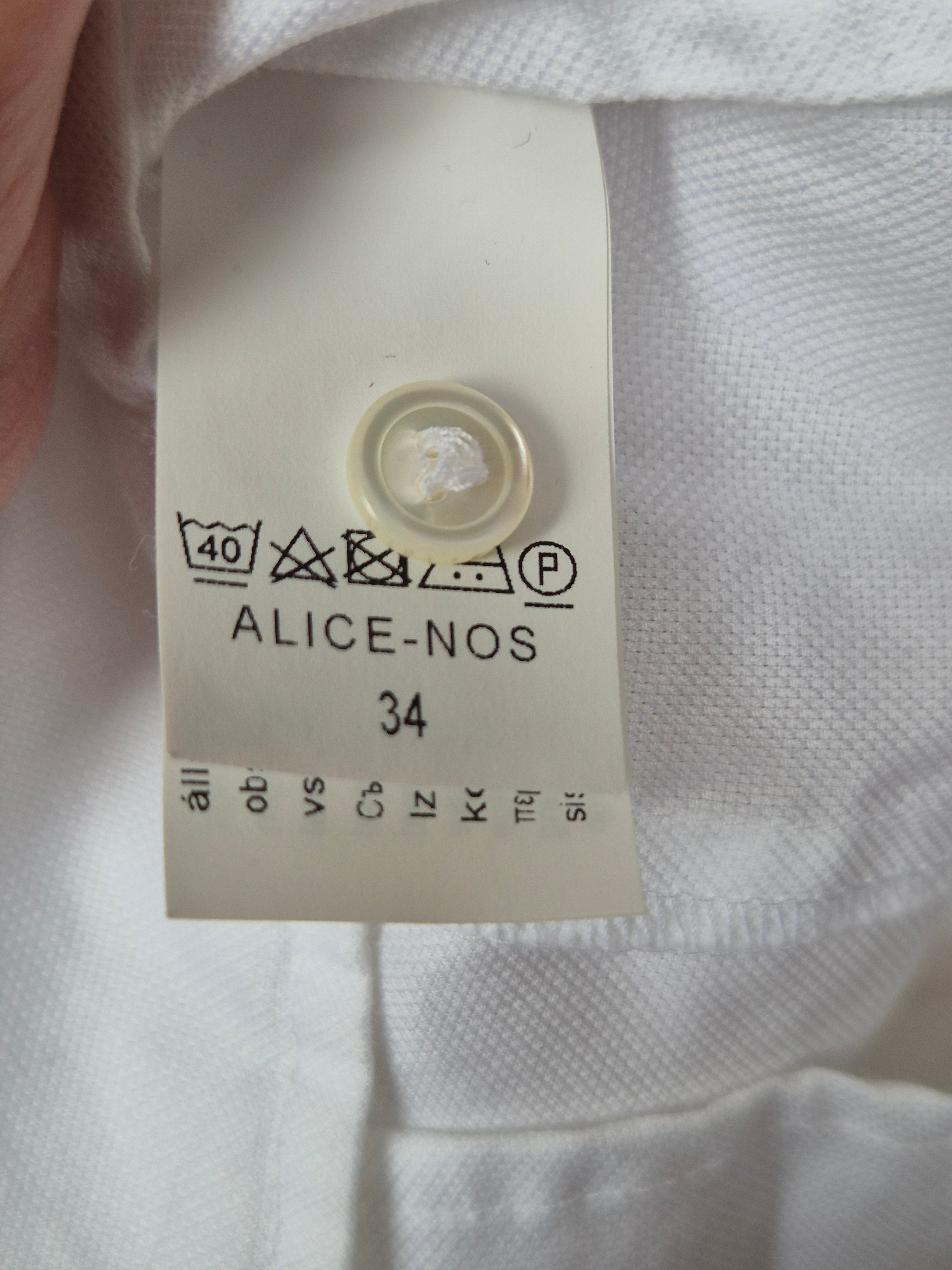 Van Laack ALICE-N Women’s Blouse, White, Size 34, Poor Condition