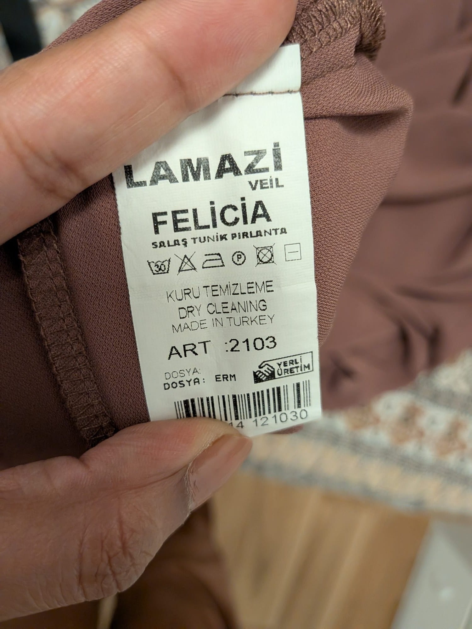 Lamazi Veil Midikleid, dunkelrosa, Gr. M – sehr guter Zustand