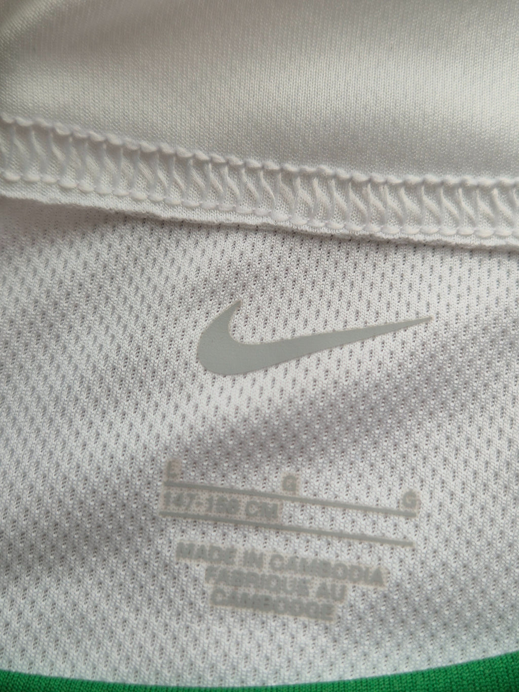 Nike Dri-FIT Team Pro Shirt Grün/Weiß Jugend Gr. L 147-158cm Sehr Gut